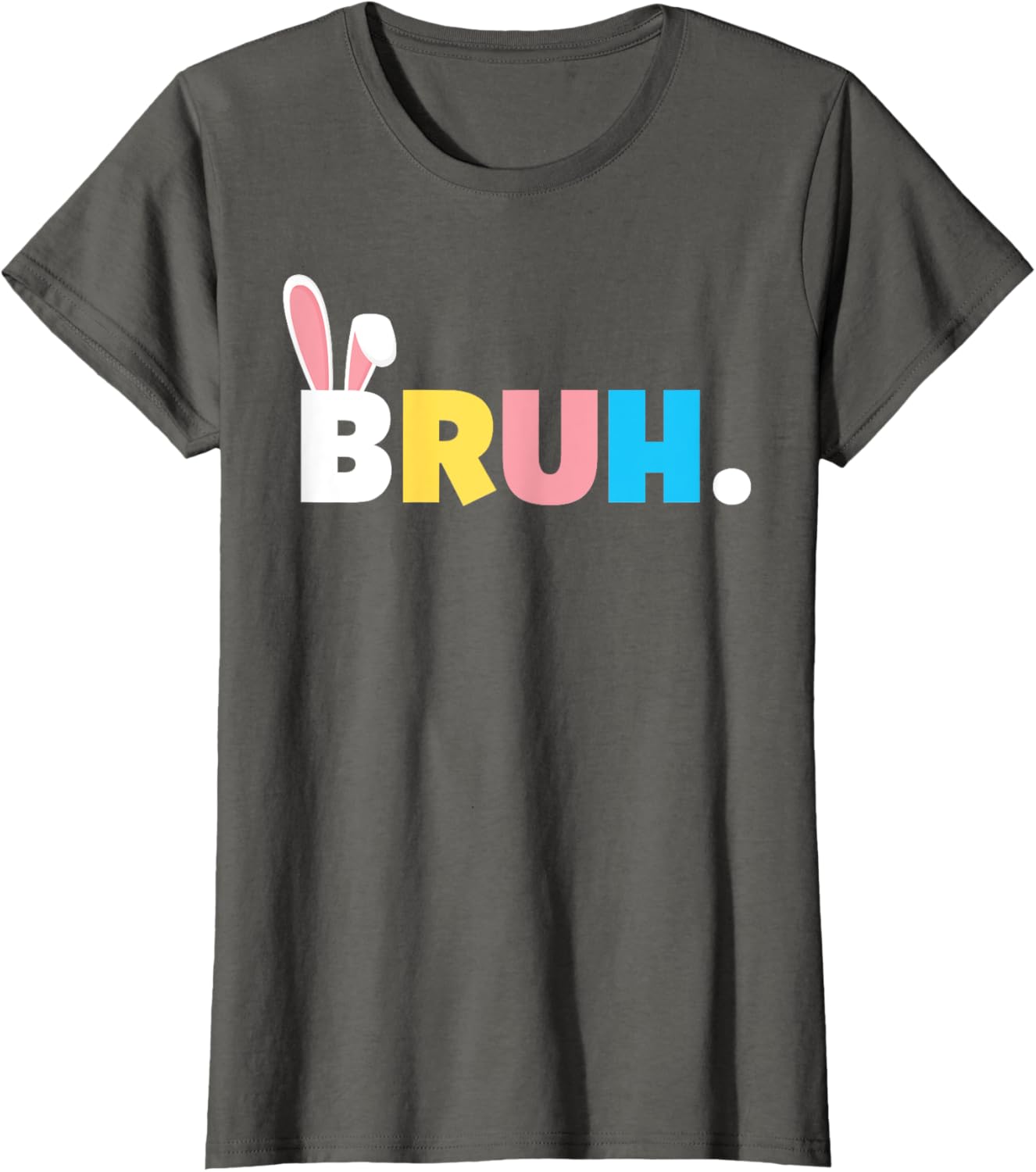 Bruh Meme Easter Day Funny Bunny Eggs Teens Boys Kids Men T-Shirt