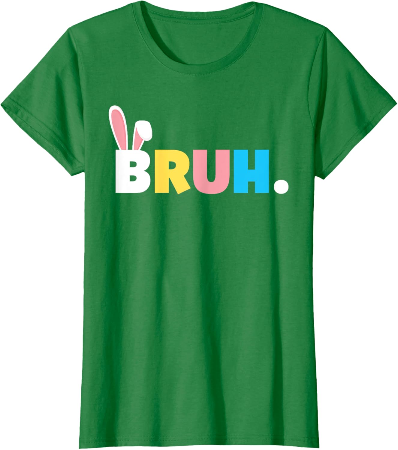 Bruh Meme Easter Day Funny Bunny Eggs Teens Boys Kids Men T-Shirt