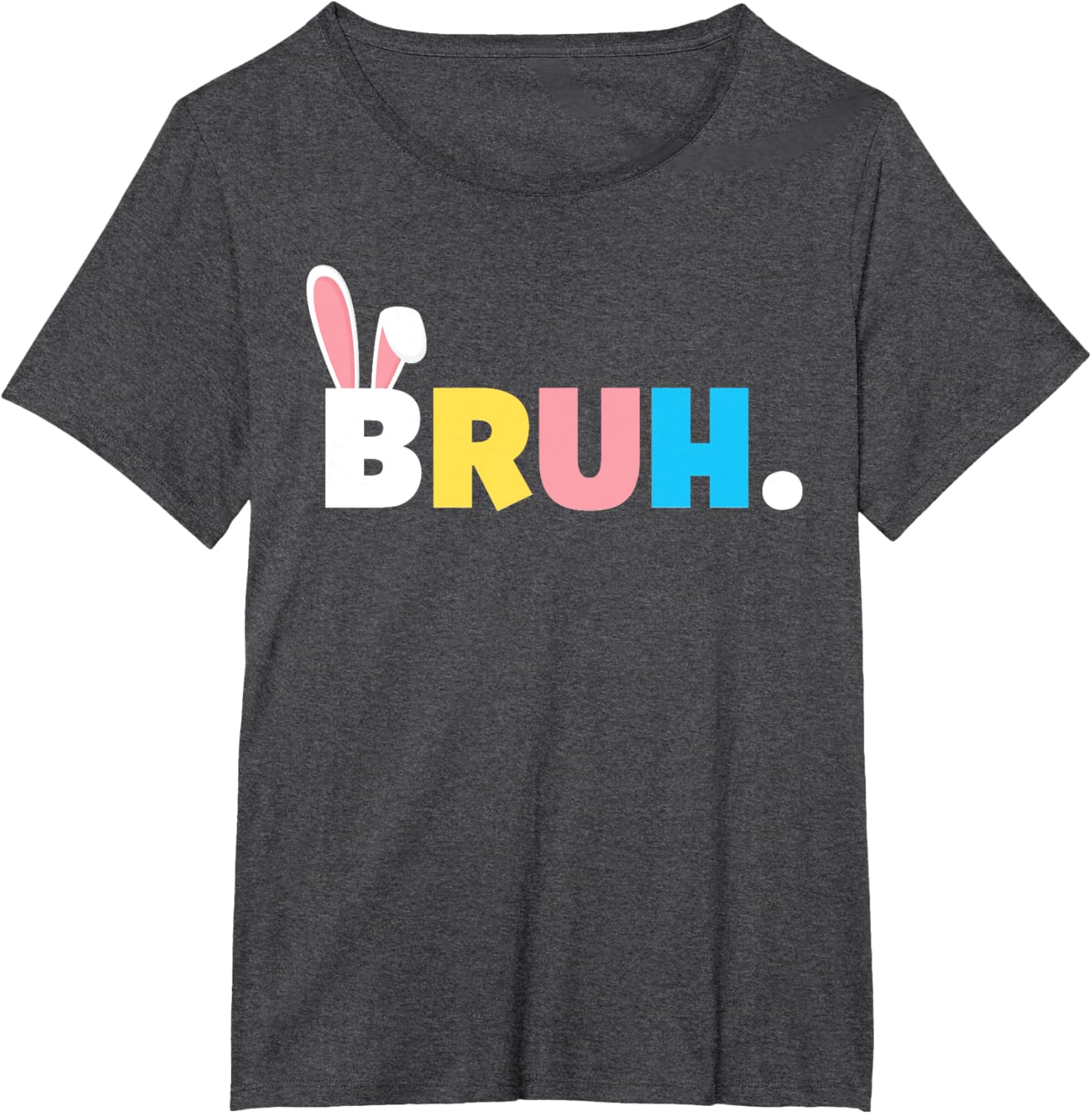 Bruh Meme Easter Day Funny Bunny Eggs Teens Boys Kids Men T-Shirt