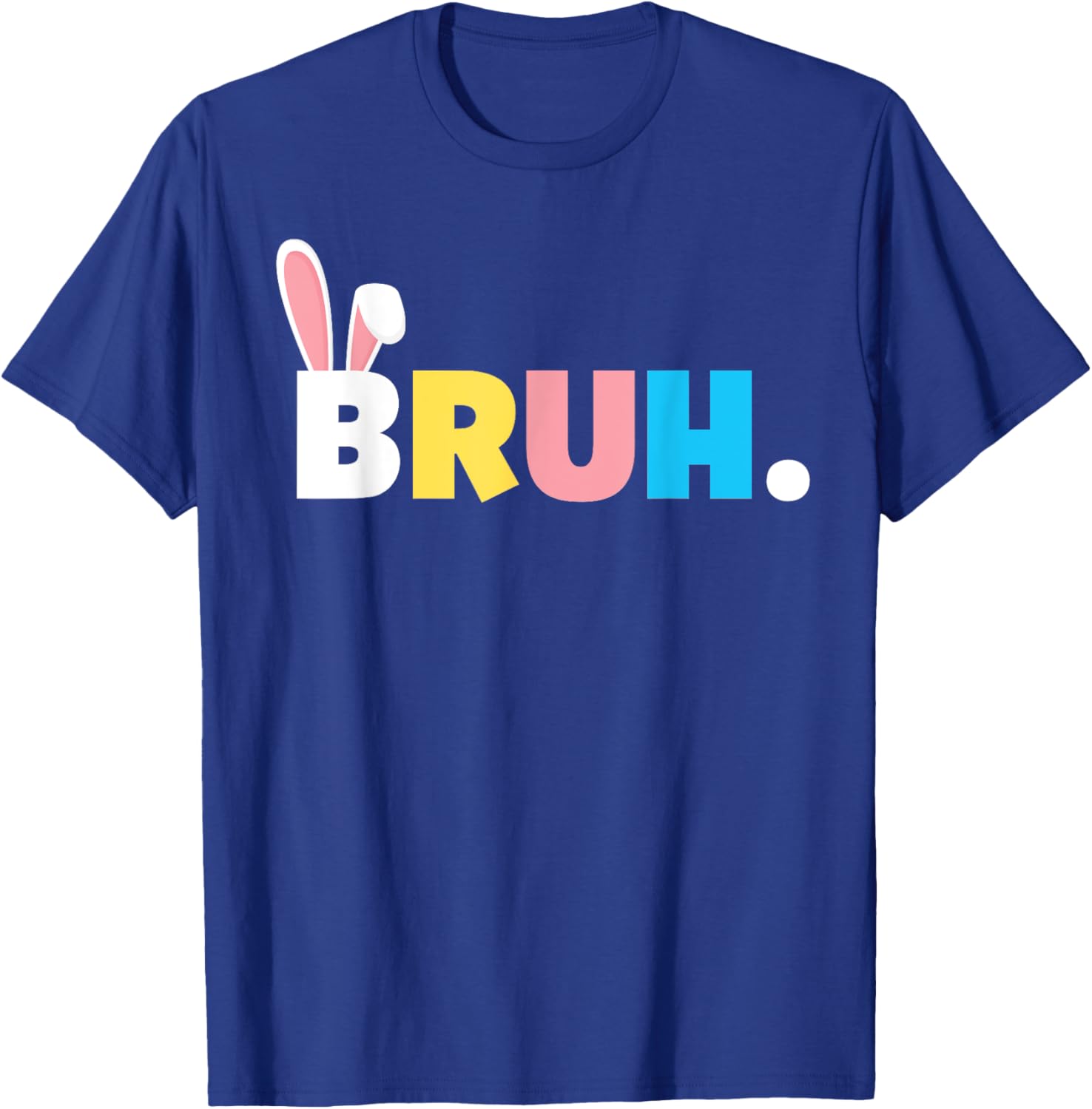 Bruh Meme Easter Day Funny Bunny Eggs Teens Boys Kids Men T-Shirt