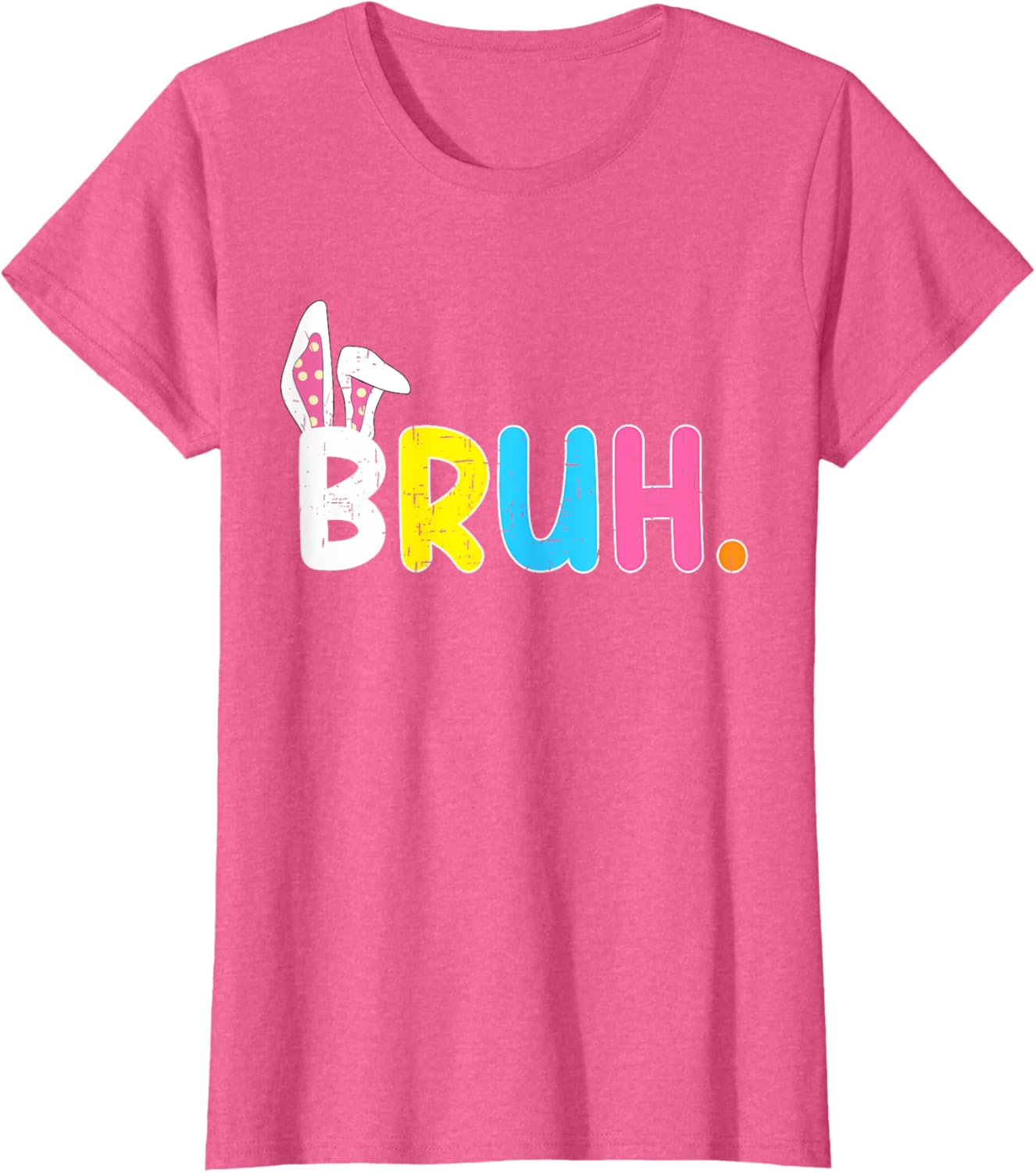 Bruh Meme Easter Day Funny Bunny Eggs Teens Boys Kids Men T-Shirt