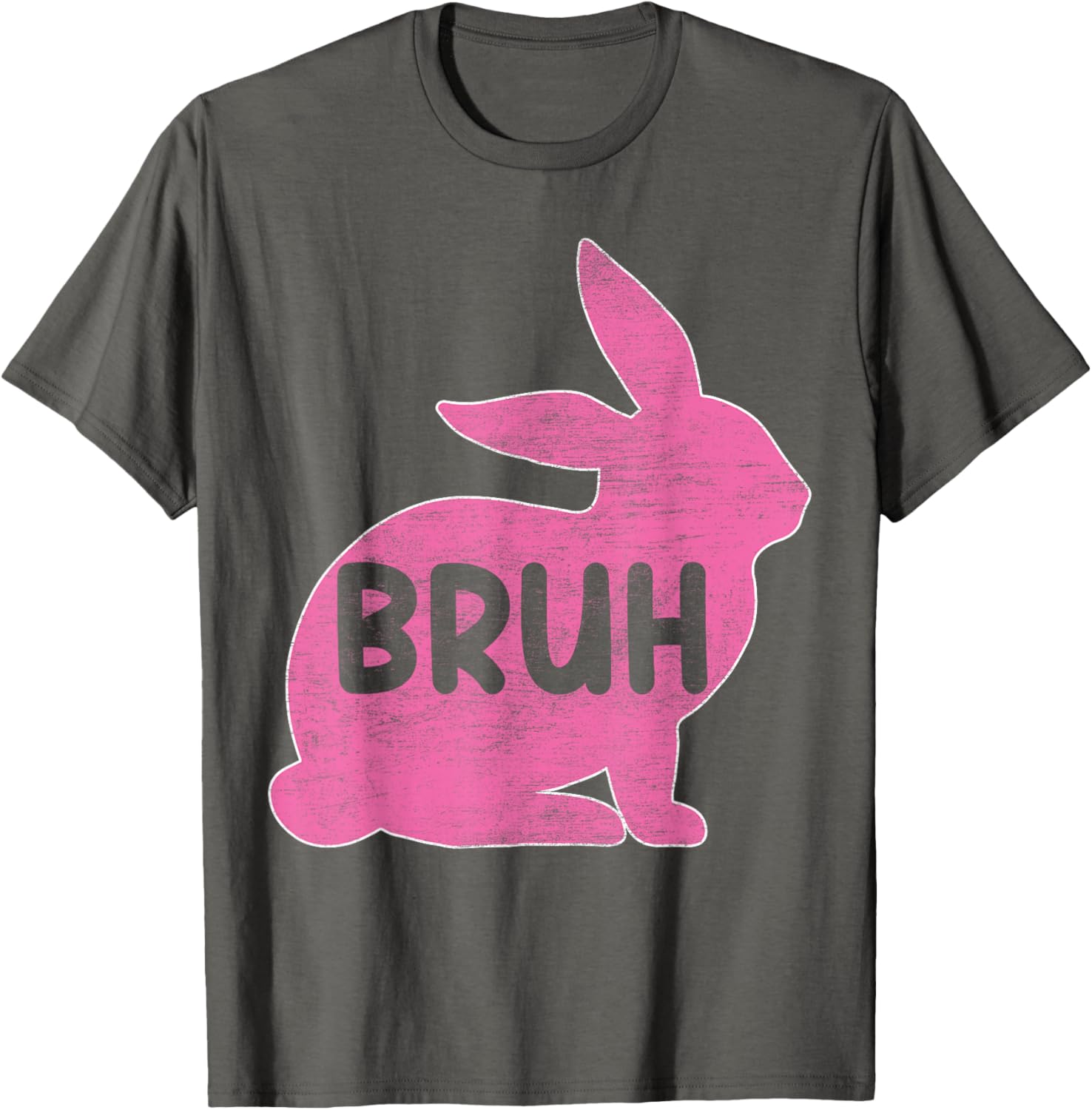 Bruh Meme Easter Day Funny Bunny Eggs Teens Boys Kids Men T-Shirt