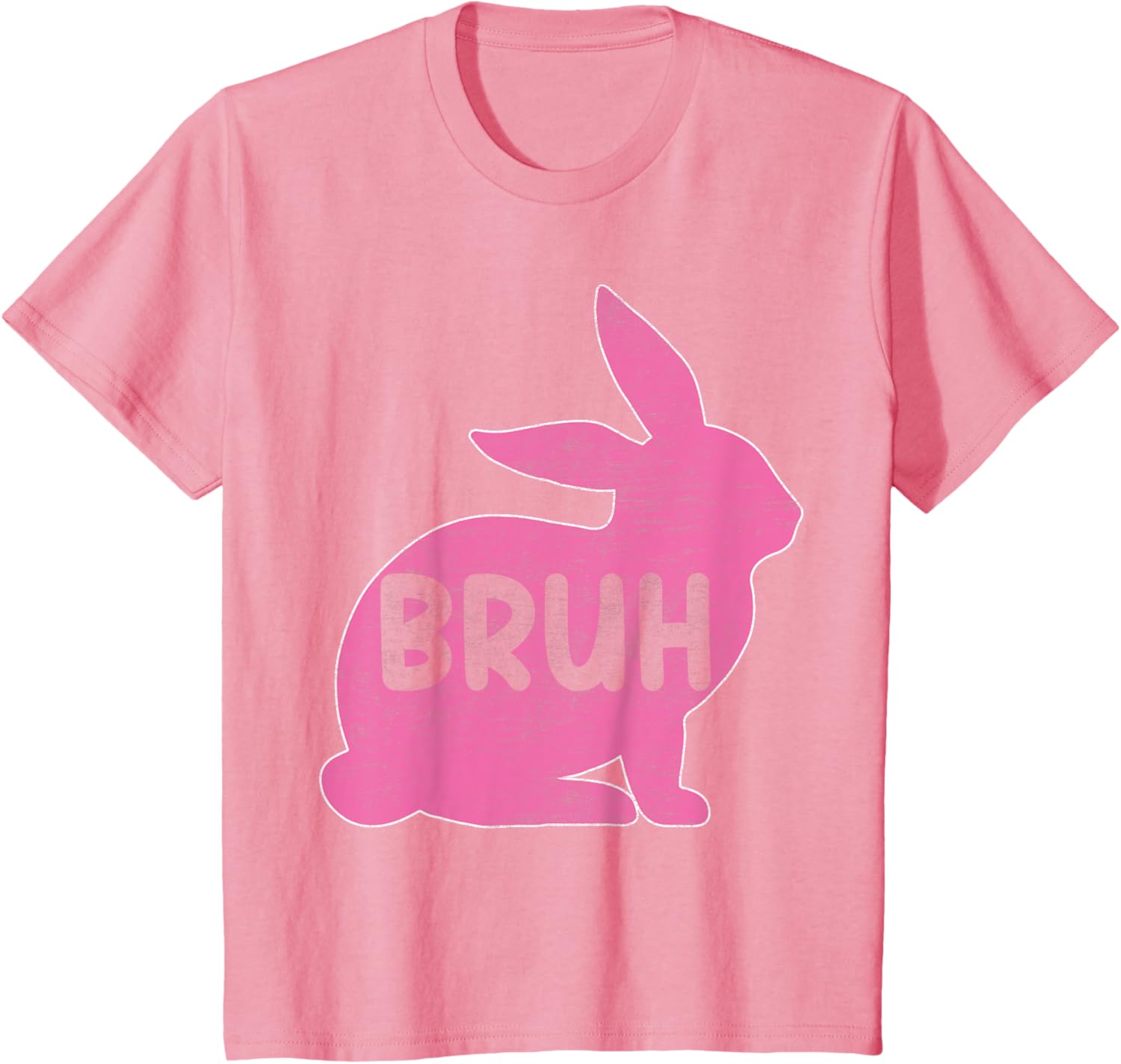 Bruh Meme Easter Day Funny Bunny Eggs Teens Boys Kids Men T-Shirt