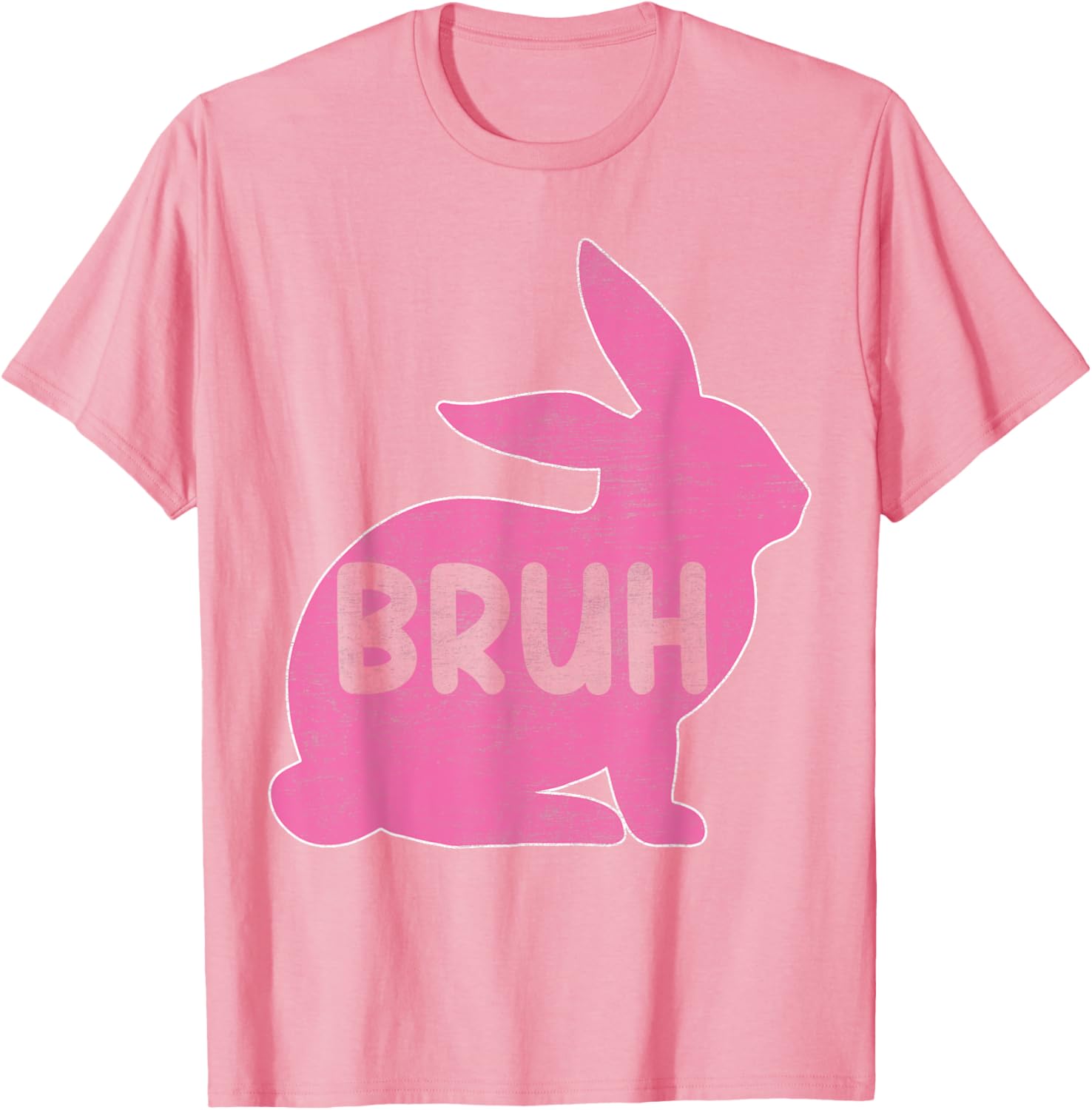 Bruh Meme Easter Day Funny Bunny Eggs Teens Boys Kids Men T-Shirt