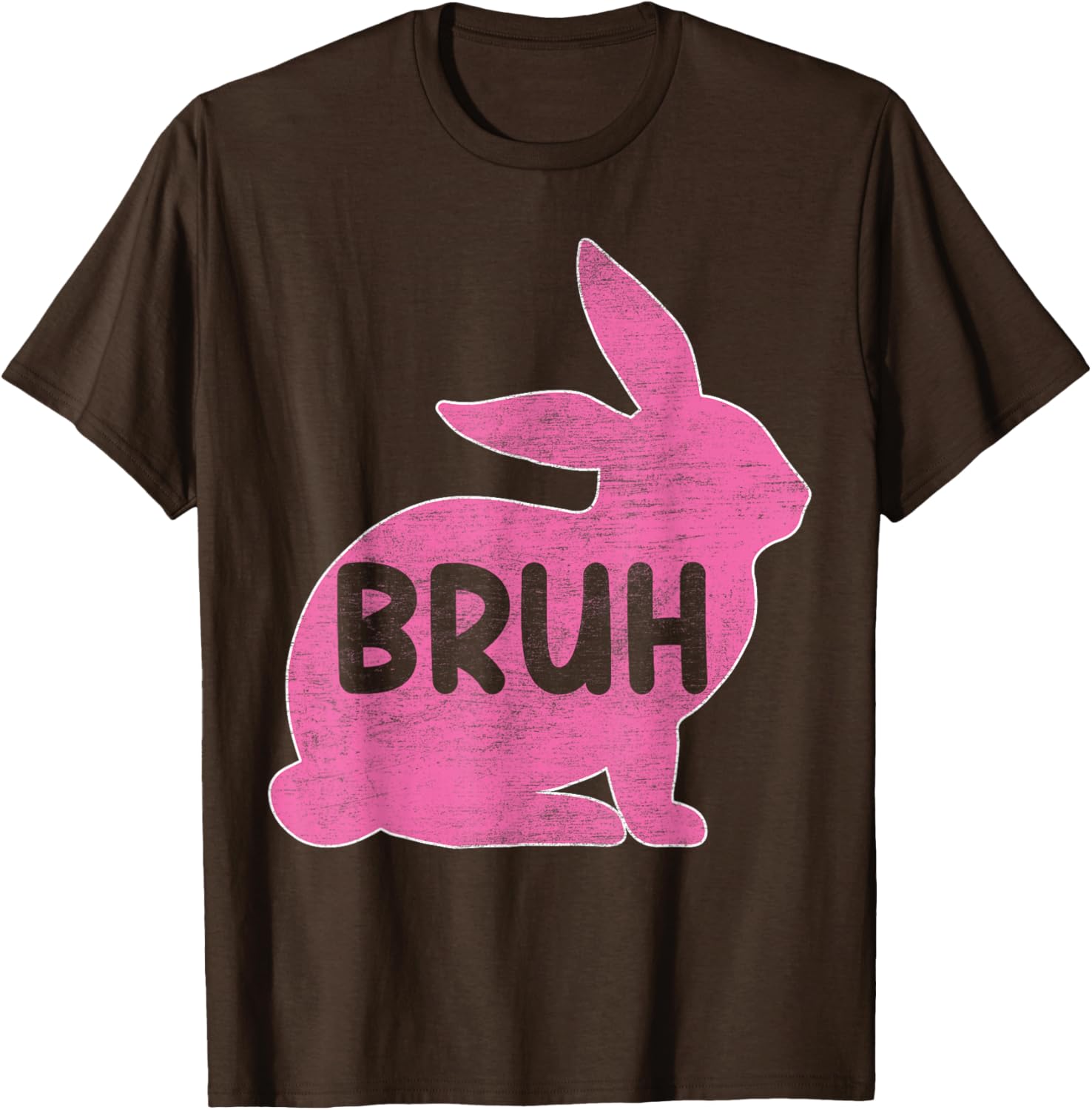 Bruh Meme Easter Day Funny Bunny Eggs Teens Boys Kids Men T-Shirt