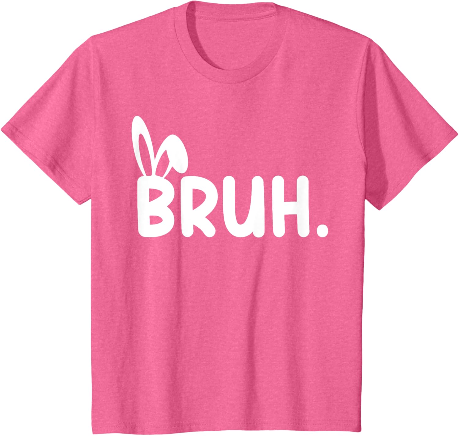 Bruh Meme Easter Day Funny Bunny Eggs Teens Boys Kids Men T-Shirt