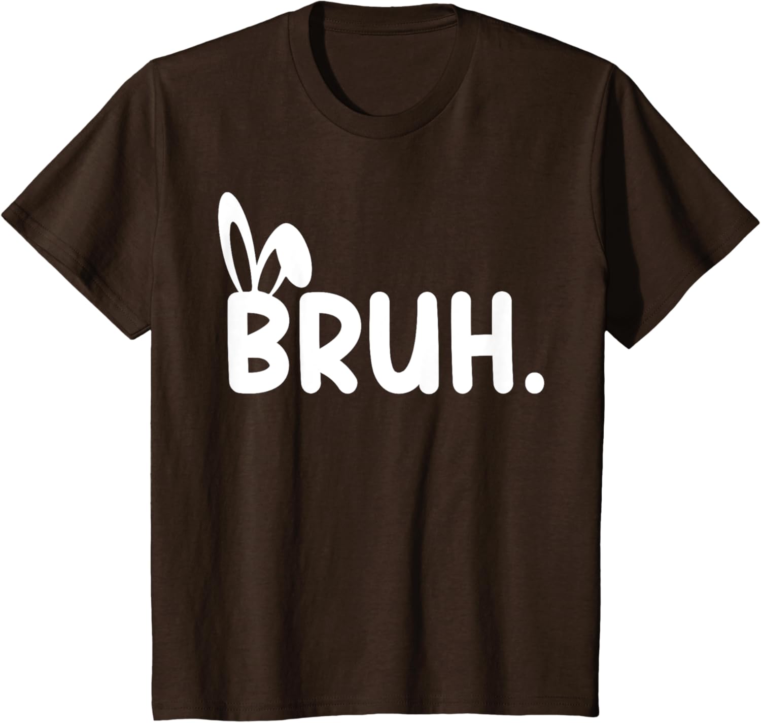 Bruh Meme Easter Day Funny Bunny Eggs Teens Boys Kids Men T-Shirt