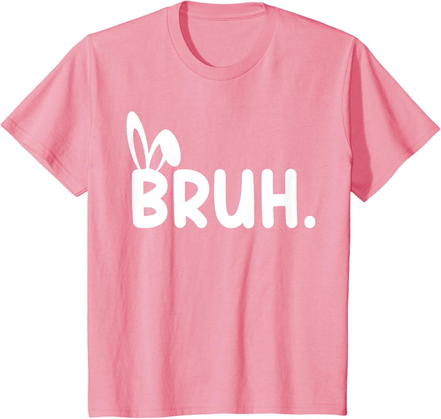 Bruh Meme Easter Day Funny Bunny Eggs Teens Boys Kids Men T-Shirt