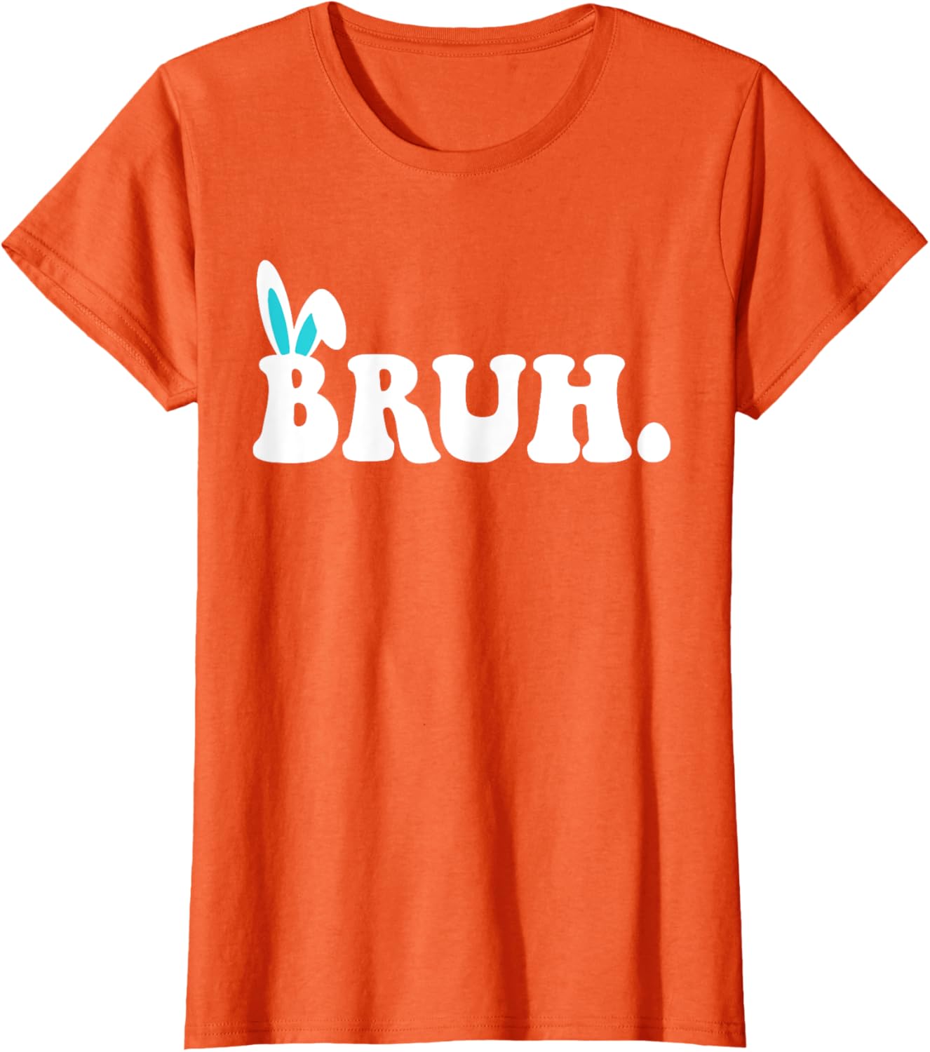 Bruh Meme Easter Day Funny Bunny Eggs Teens Boys Kids Men T-Shirt