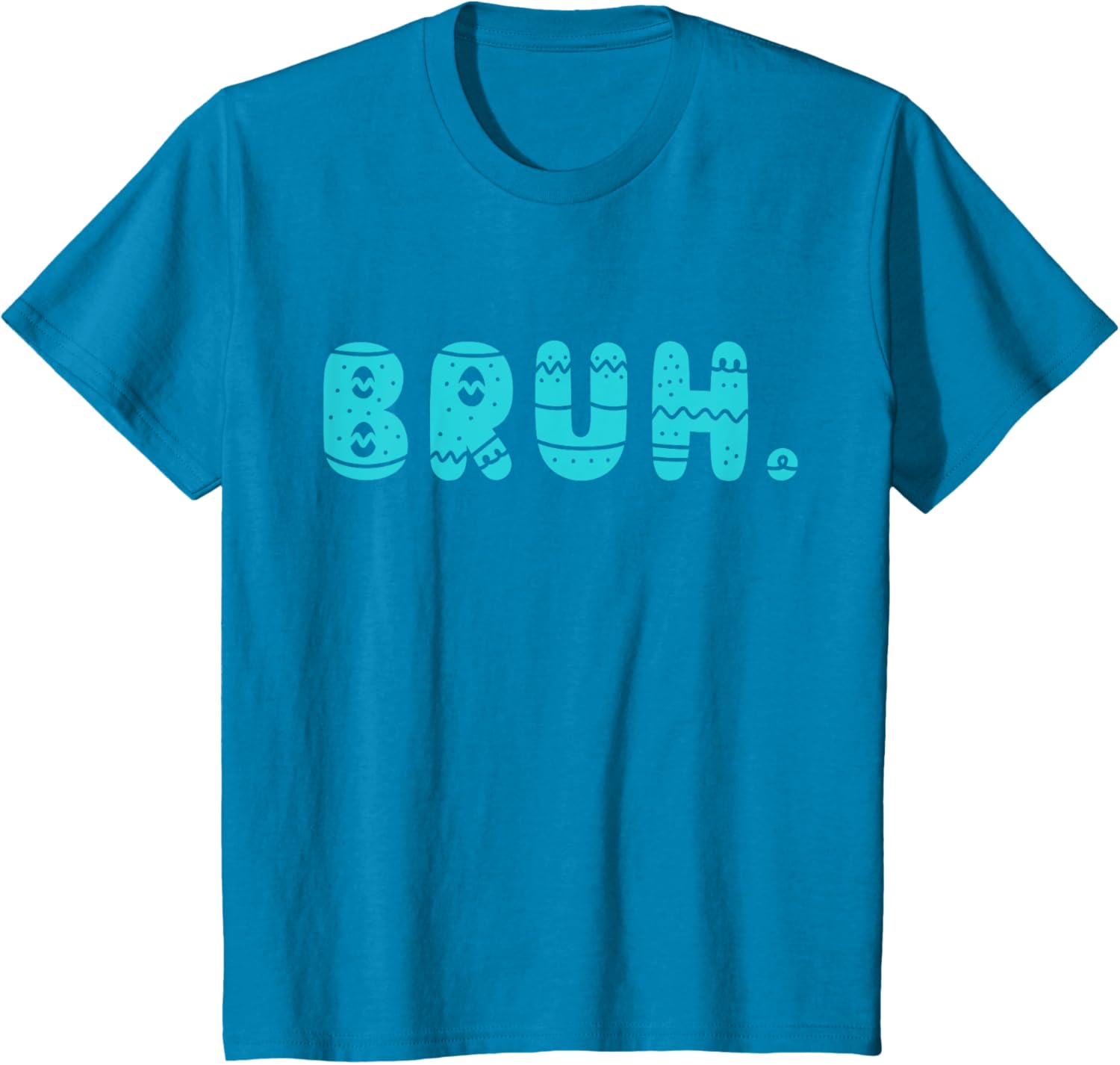 Bruh Meme Easter Day Funny Bunny Eggs Teens Boys Kids Men T-Shirt