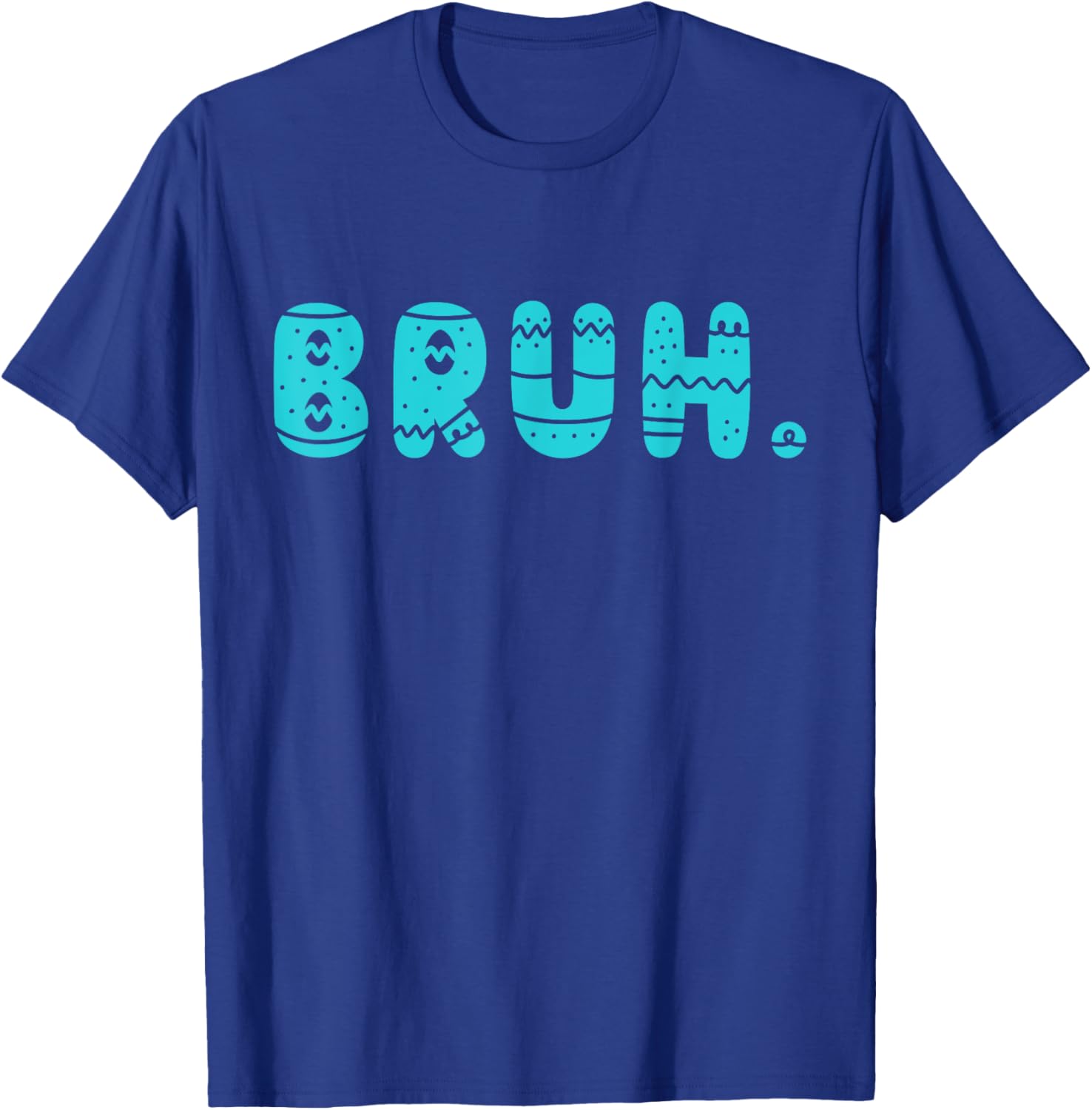 Bruh Meme Easter Day Funny Bunny Eggs Teens Boys Kids Men T-Shirt