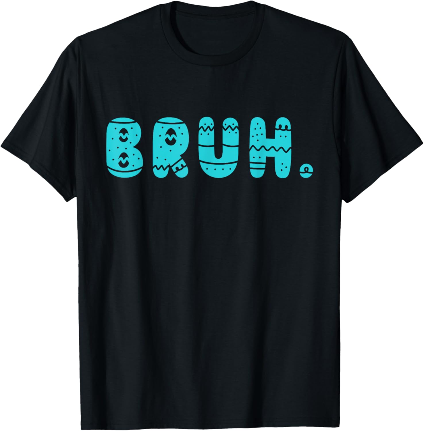 Bruh Meme Easter Day Funny Bunny Eggs Teens Boys Kids Men T-Shirt