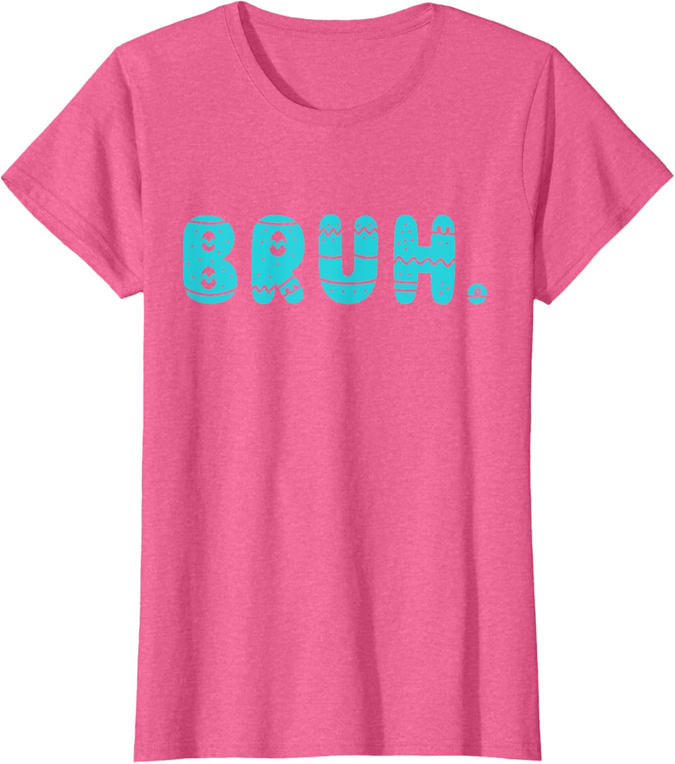 Bruh Meme Easter Day Funny Bunny Eggs Teens Boys Kids Men T-Shirt