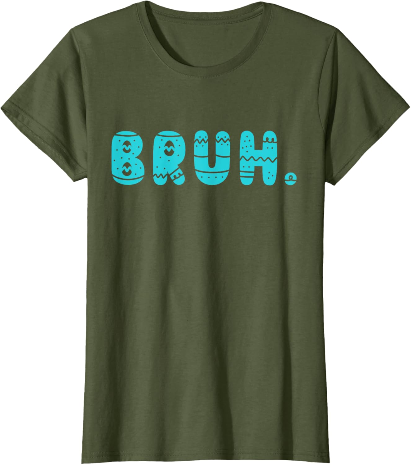 Bruh Meme Easter Day Funny Bunny Eggs Teens Boys Kids Men T-Shirt