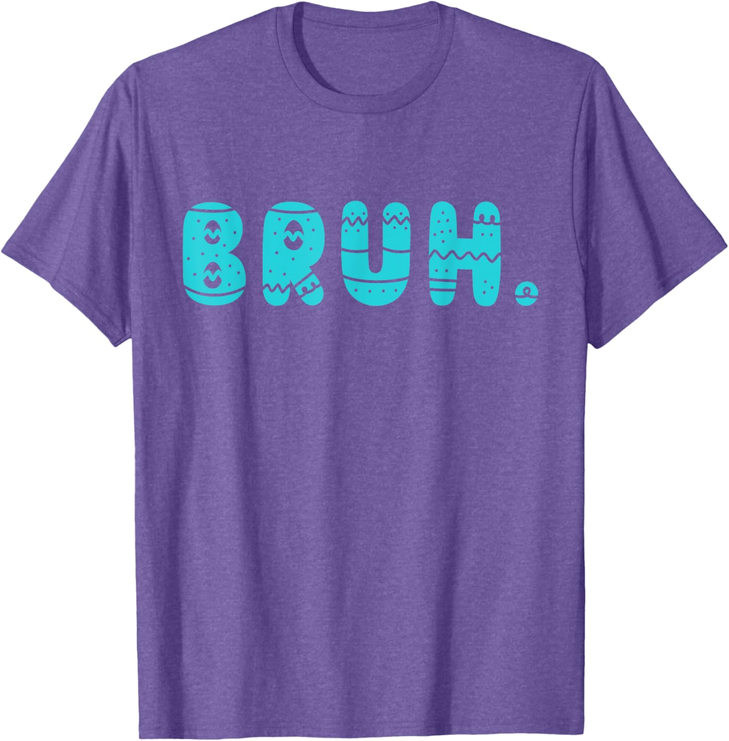 Bruh Meme Easter Day Funny Bunny Eggs Teens Boys Kids Men T-Shirt