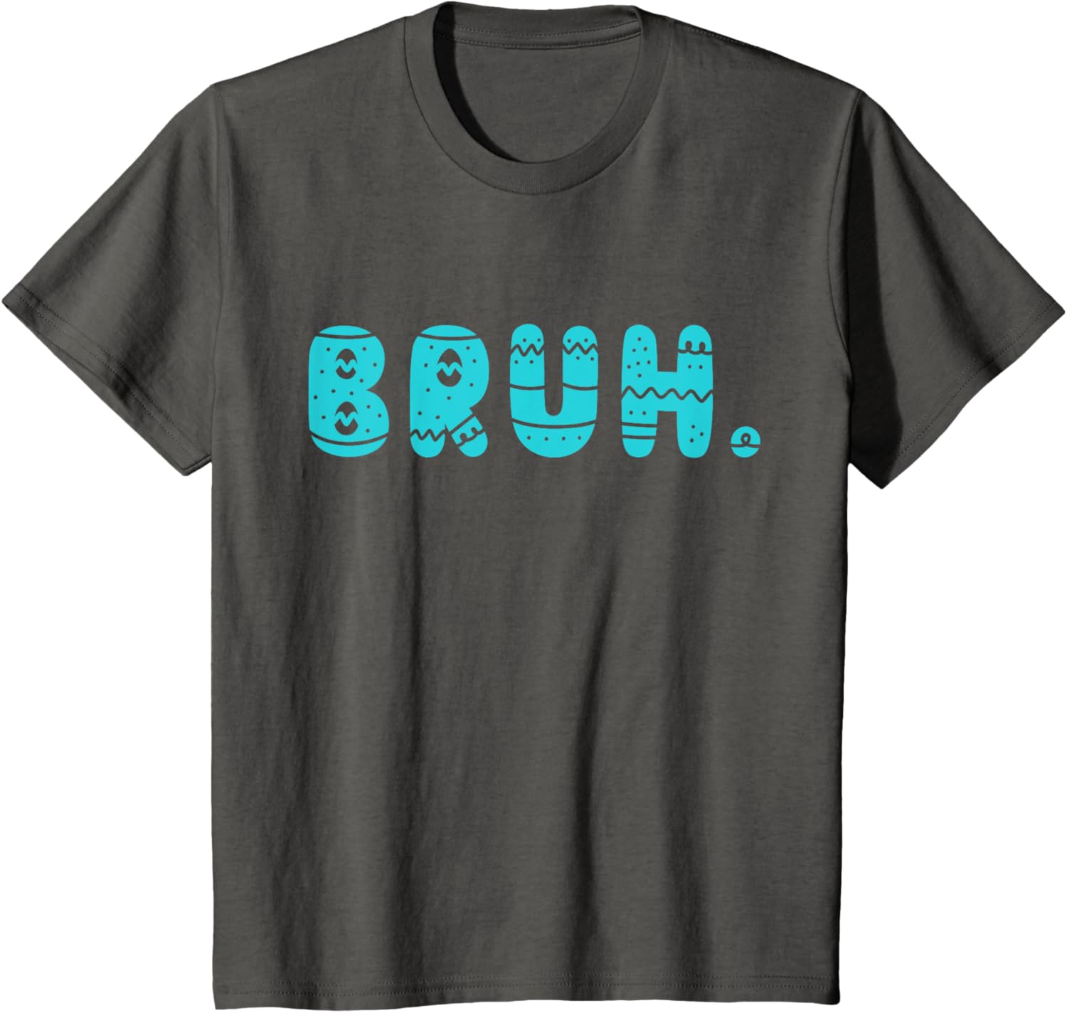 Bruh Meme Easter Day Funny Bunny Eggs Teens Boys Kids Men T-Shirt