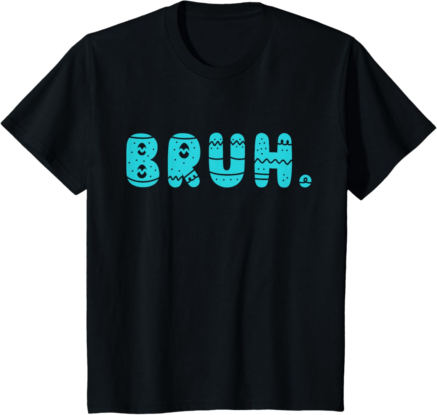 Bruh Meme Easter Day Funny Bunny Eggs Teens Boys Kids Men T-Shirt