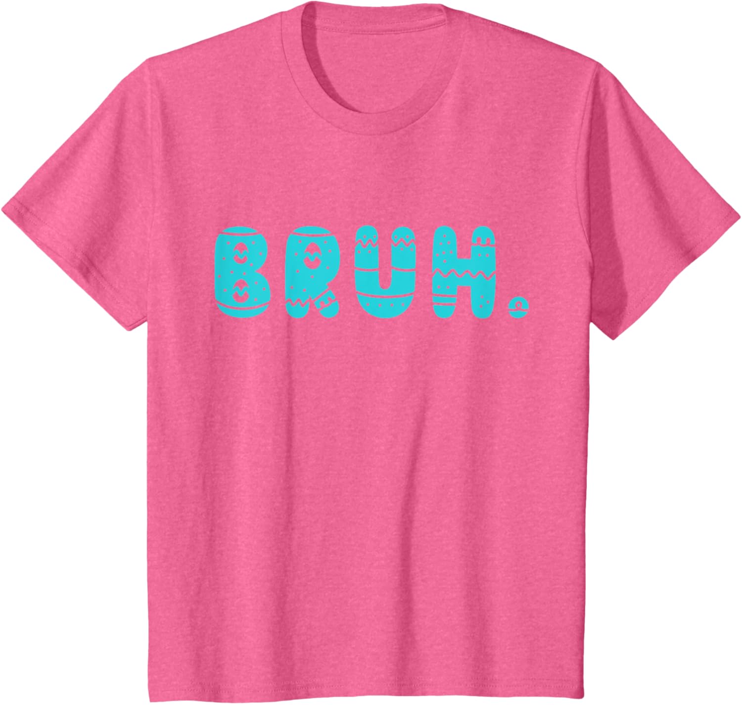 Bruh Meme Easter Day Funny Bunny Eggs Teens Boys Kids Men T-Shirt