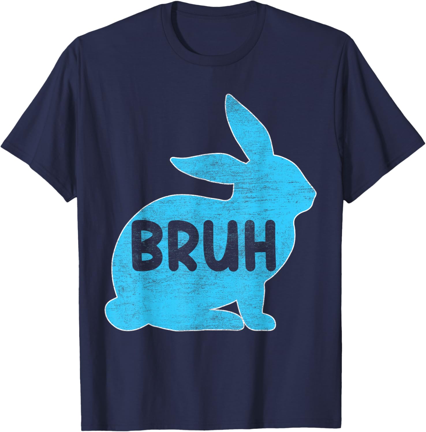 Bruh Meme Easter Day Funny Bunny Eggs Teens Boys Kids Men T-Shirt