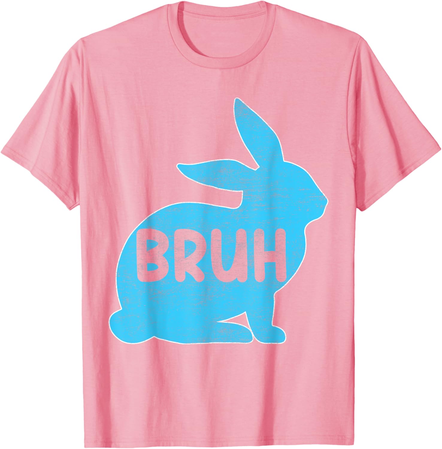 Bruh Meme Easter Day Funny Bunny Eggs Teens Boys Kids Men T-Shirt