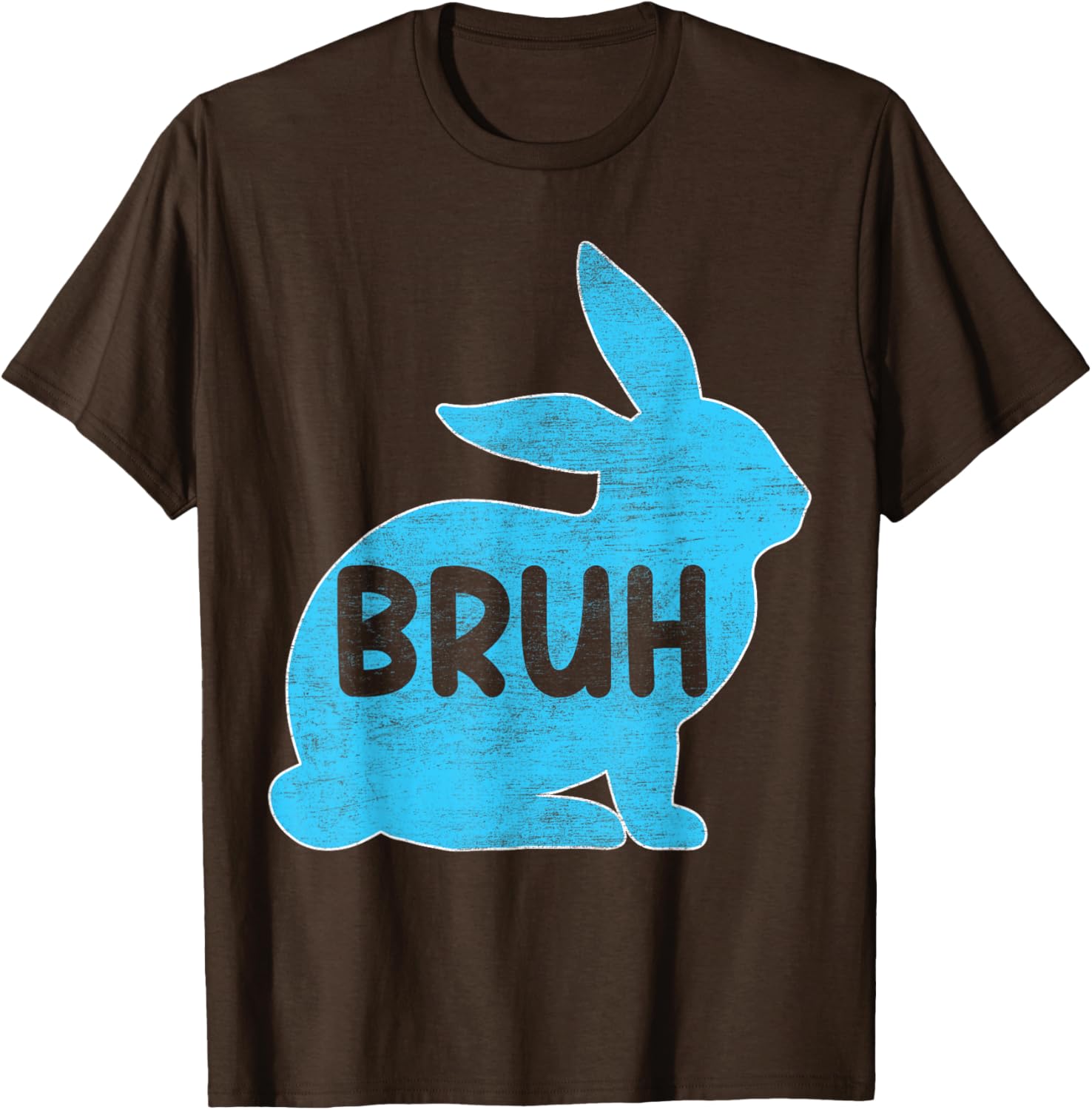 Bruh Meme Easter Day Funny Bunny Eggs Teens Boys Kids Men T-Shirt