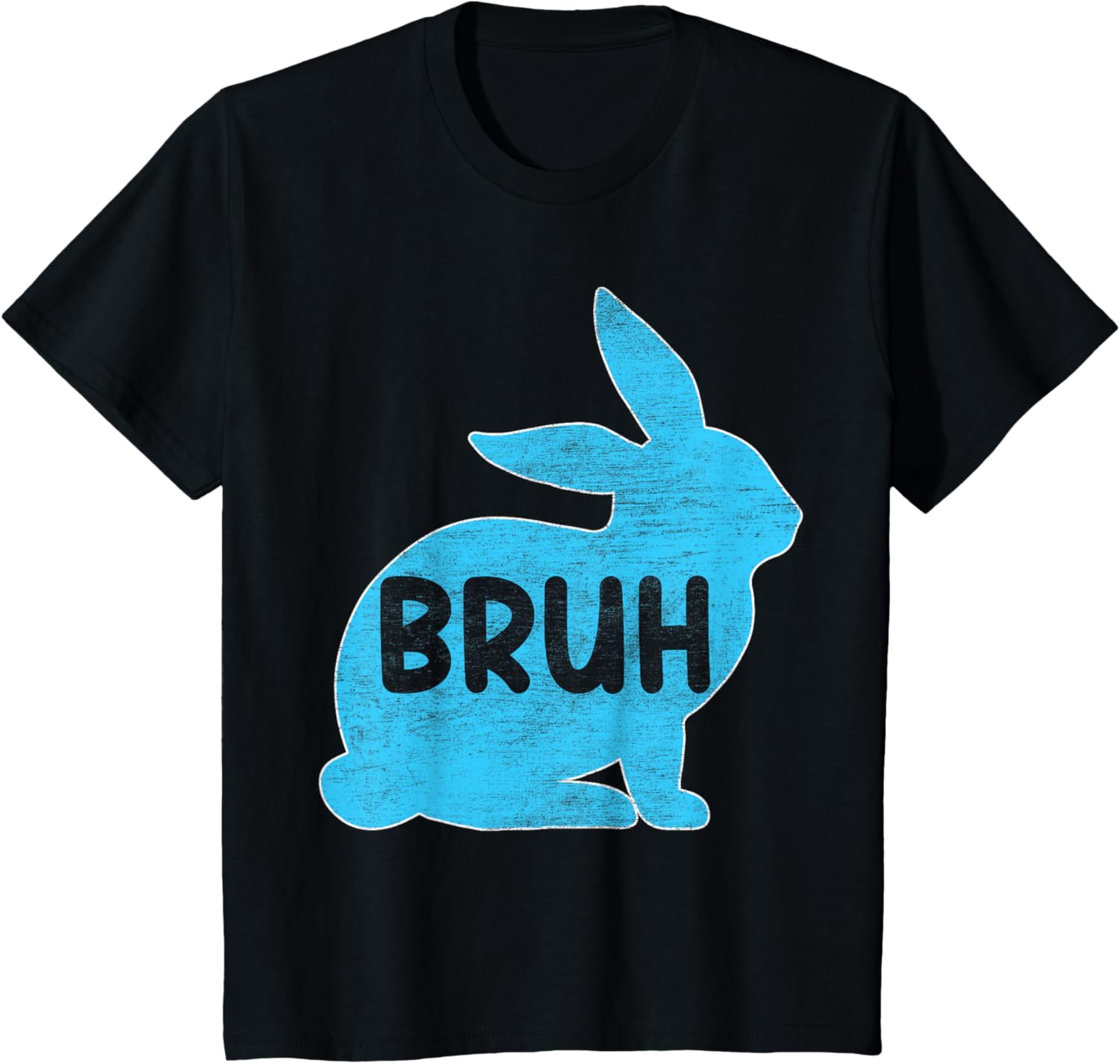 Bruh Meme Easter Day Funny Bunny Eggs Teens Boys Kids Men T-Shirt