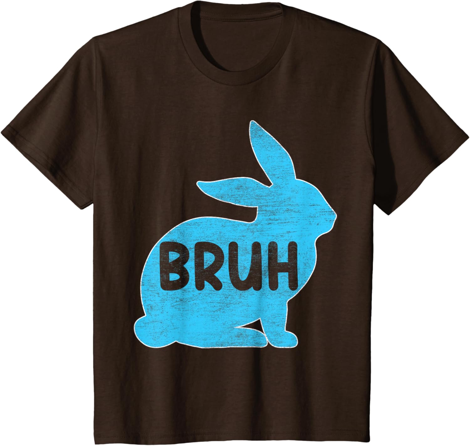 Bruh Meme Easter Day Funny Bunny Eggs Teens Boys Kids Men T-Shirt