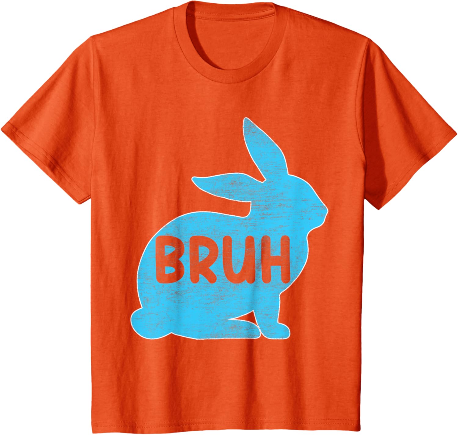 Bruh Meme Easter Day Funny Bunny Eggs Teens Boys Kids Men T-Shirt