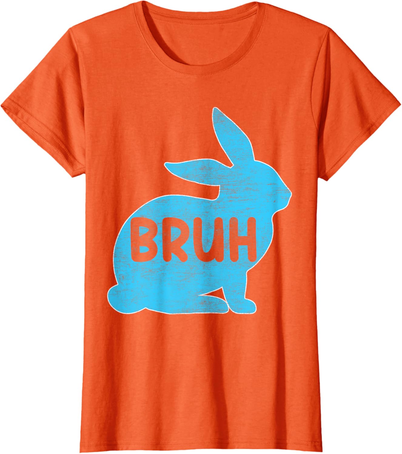 Bruh Meme Easter Day Funny Bunny Eggs Teens Boys Kids Men T-Shirt