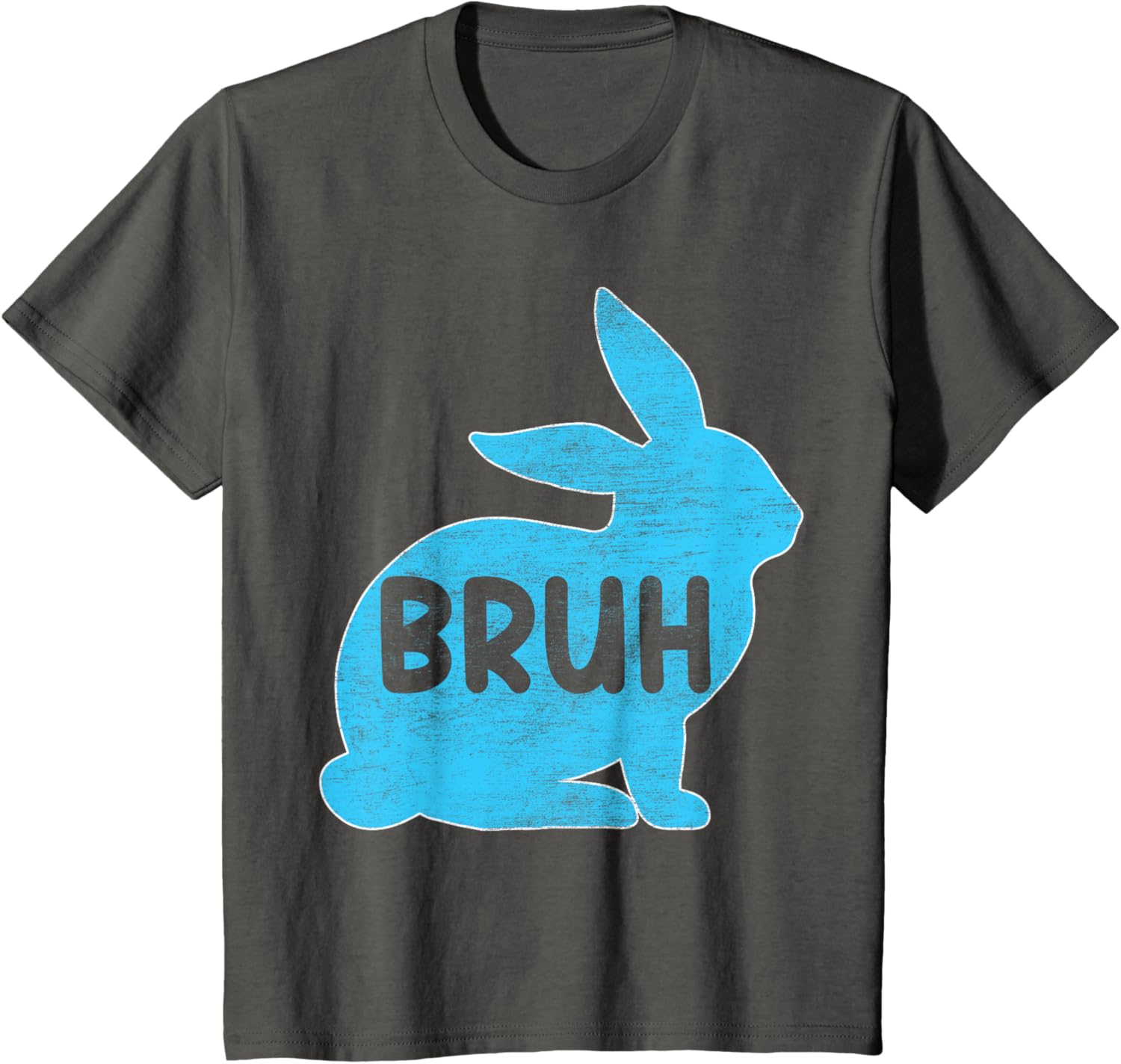 Bruh Meme Easter Day Funny Bunny Eggs Teens Boys Kids Men T-Shirt