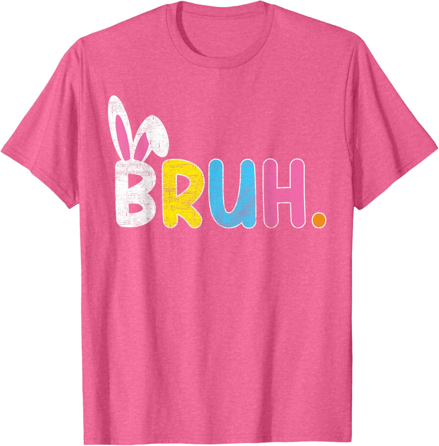 Bruh Meme Easter Day Funny Bunny Eggs Teens Boys Kids Men T-Shirt