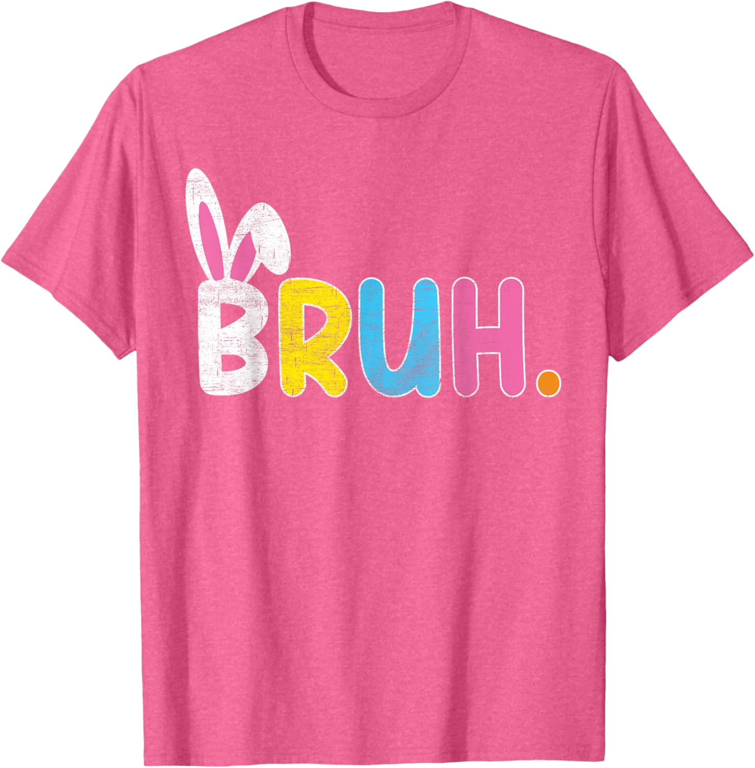 Bruh Meme Easter Day Funny Bunny Eggs Teens Boys Kids Men T-Shirt