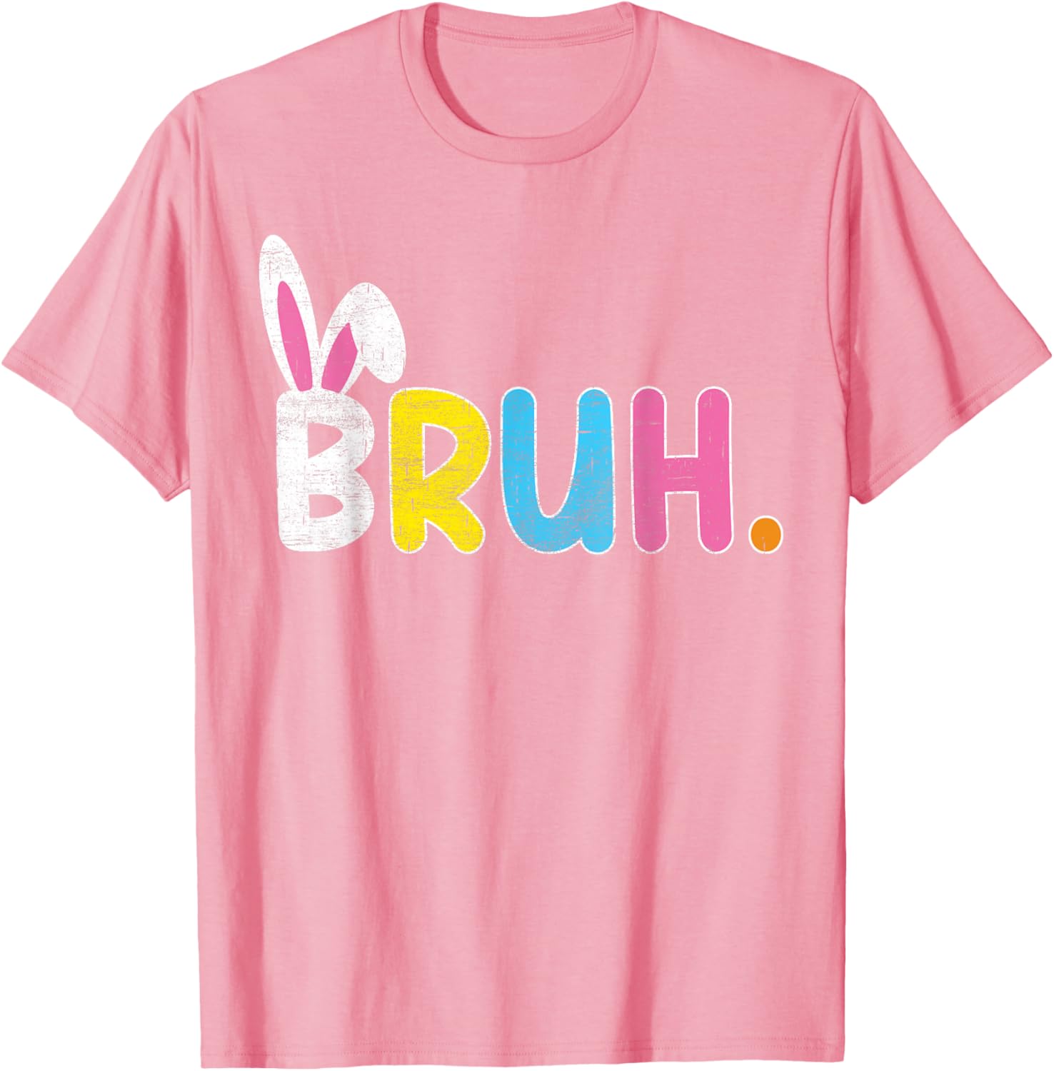 Bruh Meme Easter Day Funny Bunny Eggs Teens Boys Kids Men T-Shirt