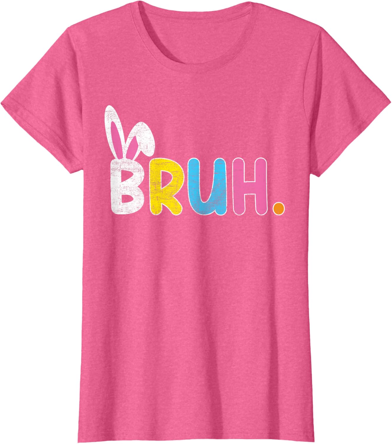 Bruh Meme Easter Day Funny Bunny Eggs Teens Boys Kids Men T-Shirt