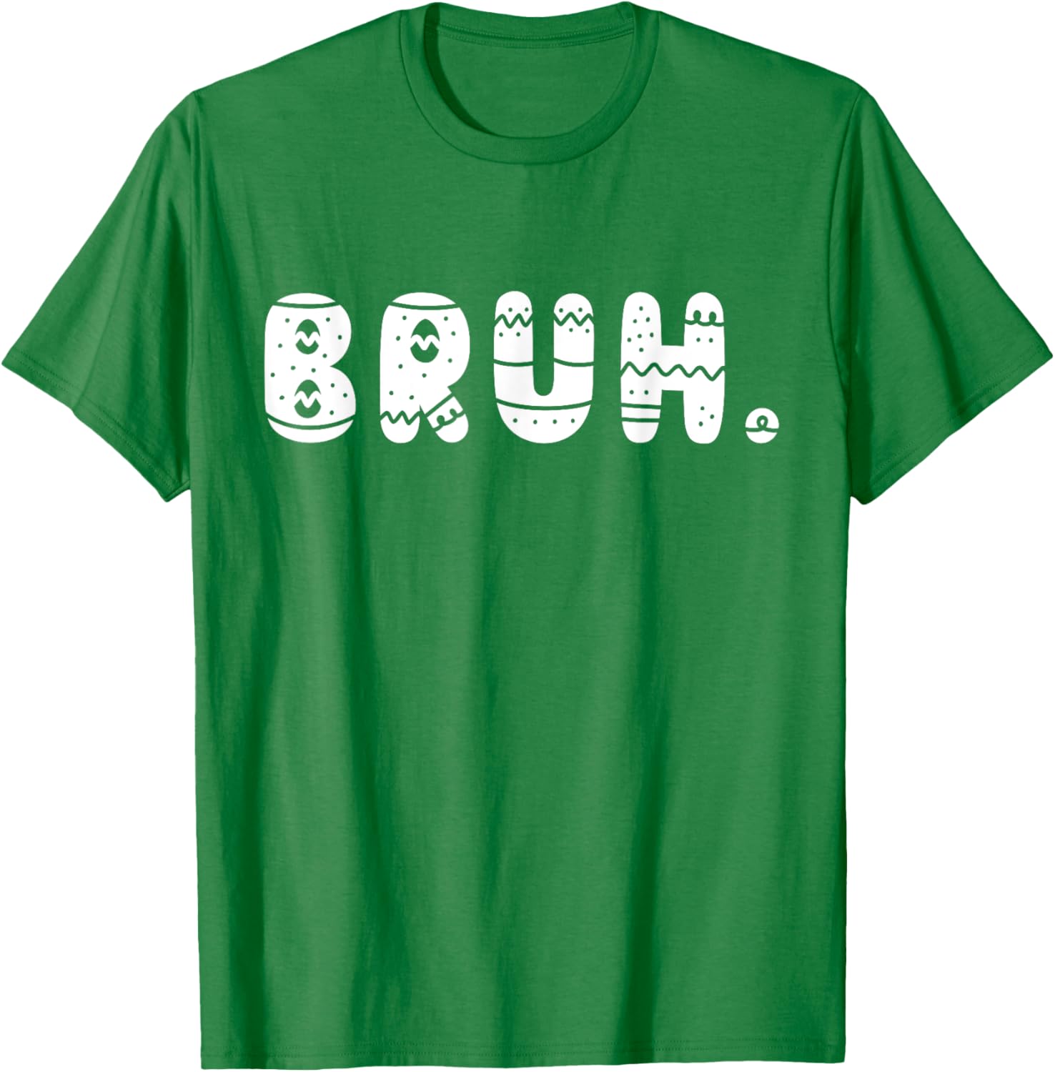 Bruh Meme Easter Day Funny Bunny Eggs Teens Boys Kids Men T-Shirt