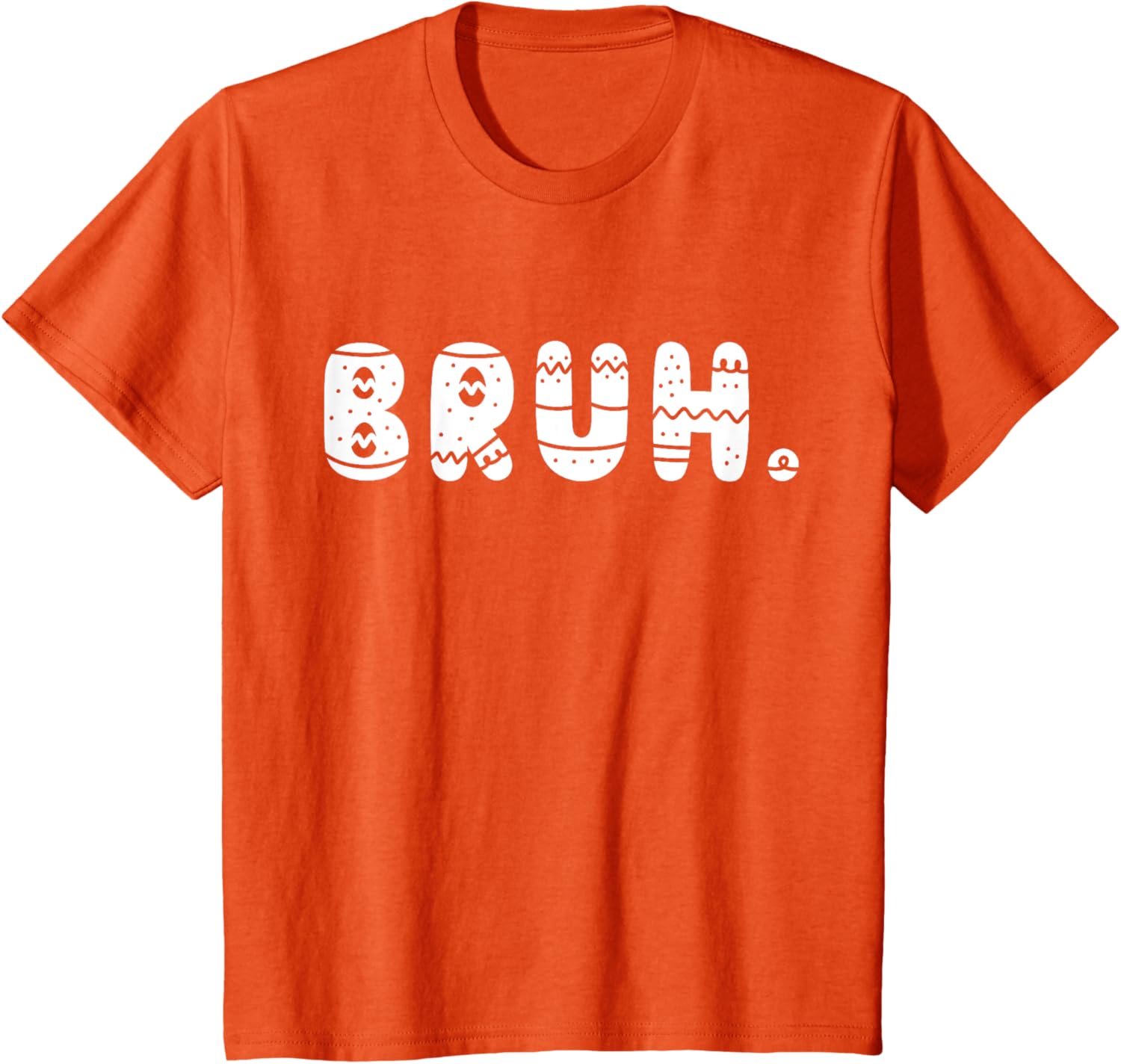 Bruh Meme Easter Day Funny Bunny Eggs Teens Boys Kids Men T-Shirt