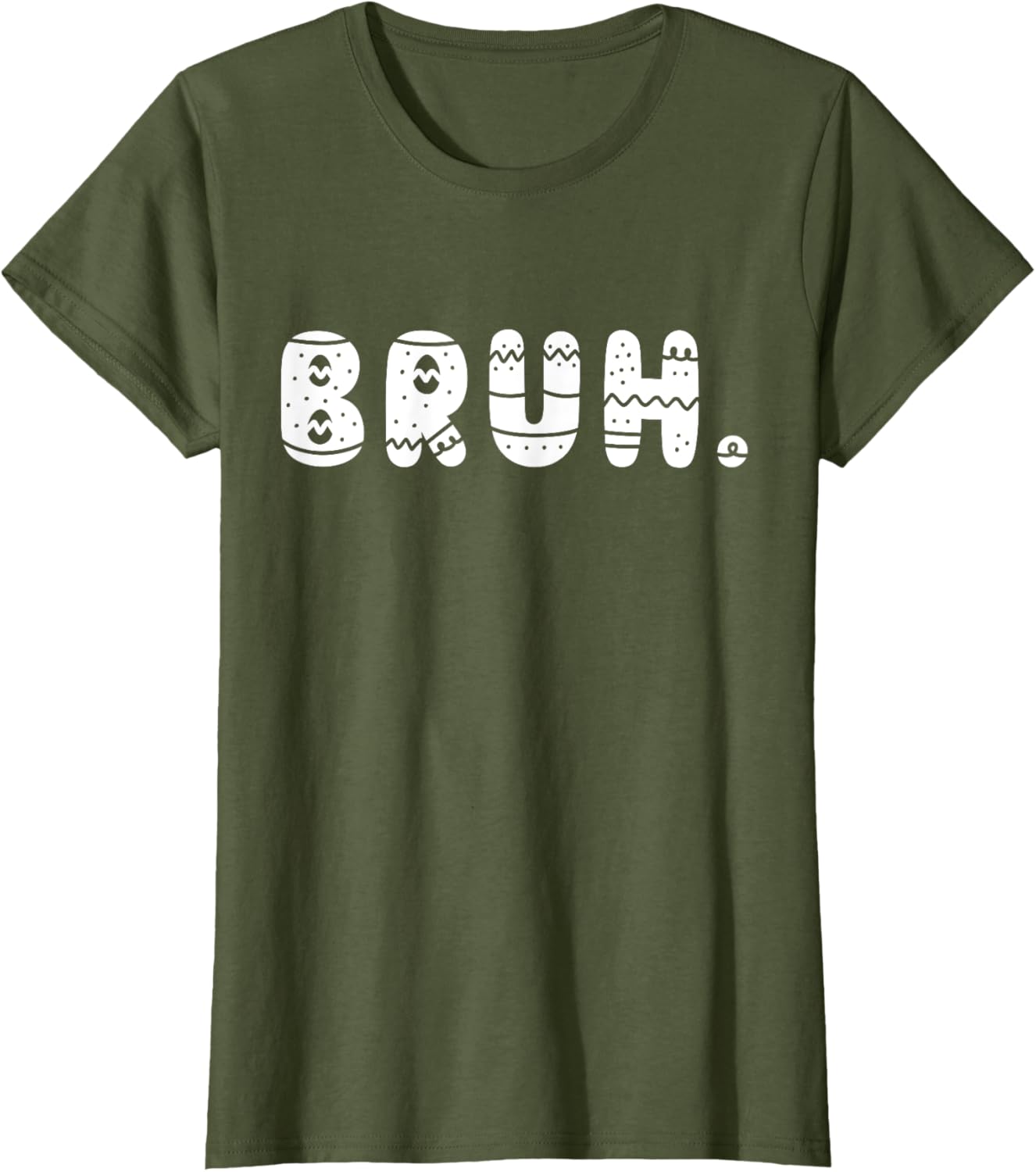 Bruh Meme Easter Day Funny Bunny Eggs Teens Boys Kids Men T-Shirt