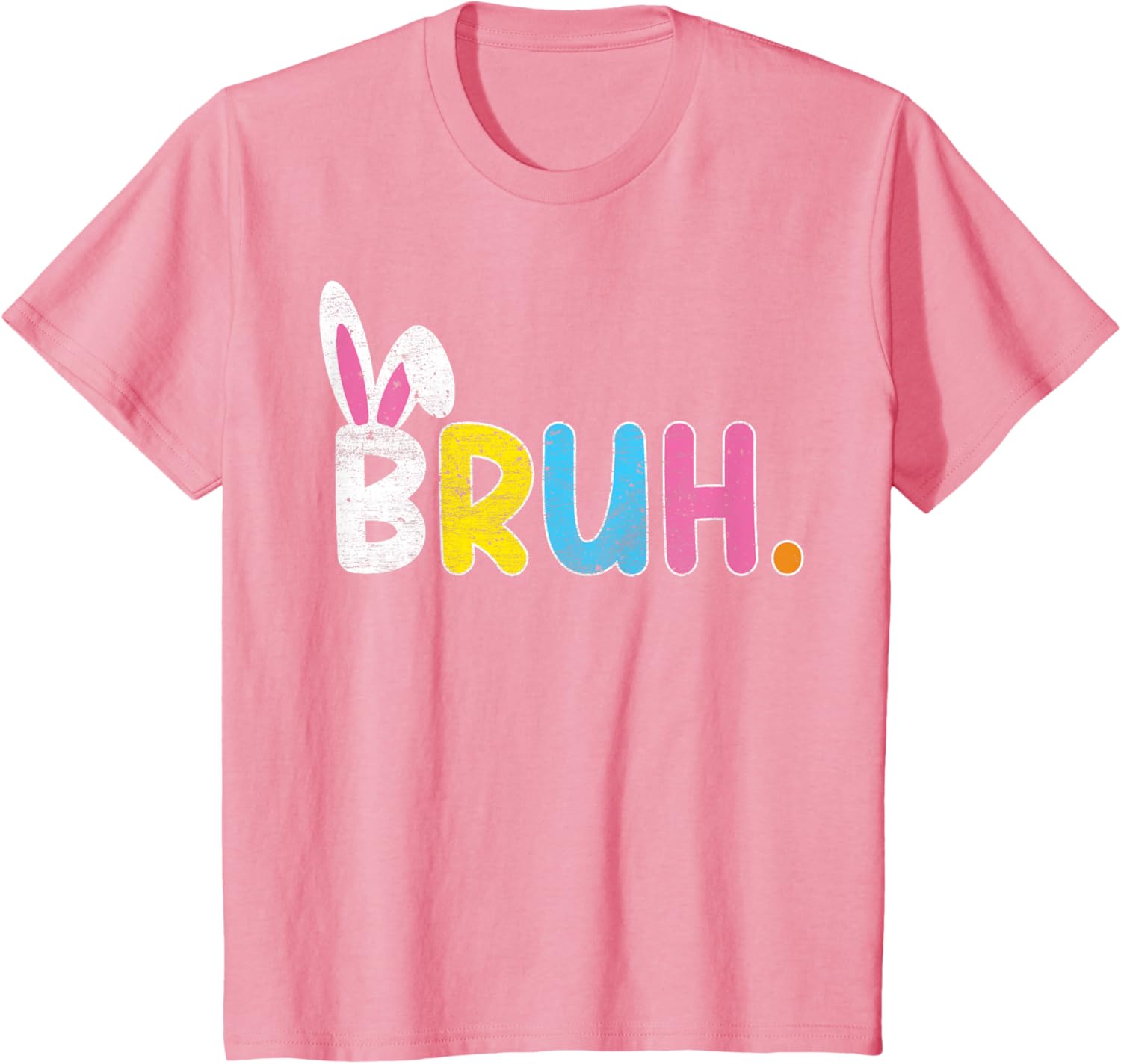 Bruh Meme Easter Day Funny Bunny Eggs Teens Boys Kids Men T-Shirt