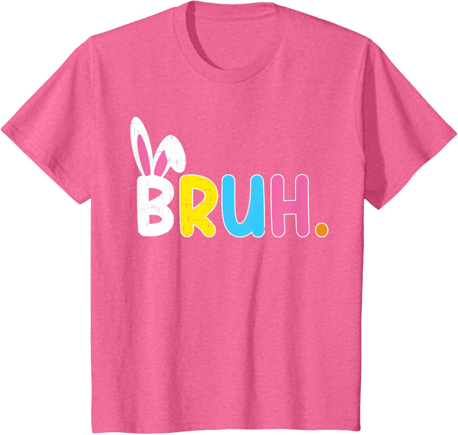 Bruh Meme Easter Day Funny Bunny Eggs Teens Boys Kids Men T-Shirt