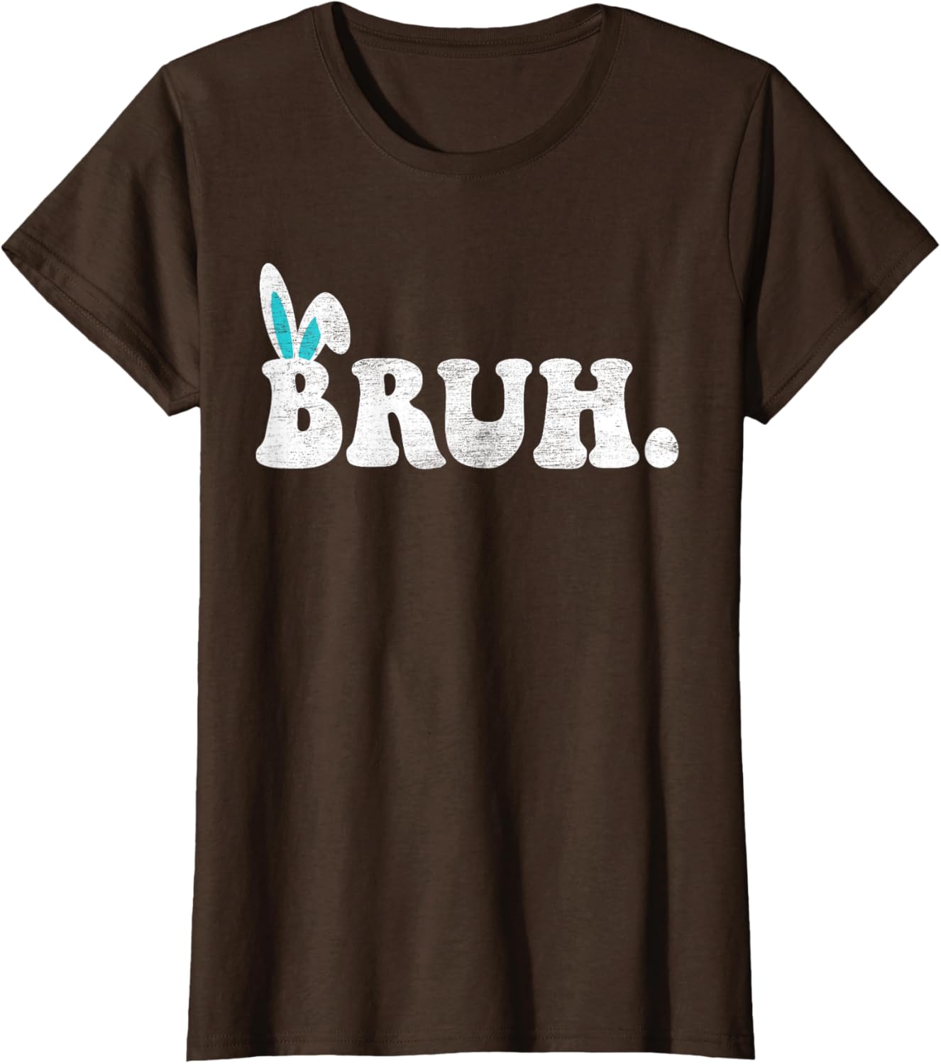 Bruh Meme Easter Day Funny Bunny Eggs Teens Boys Kids Men T-Shirt