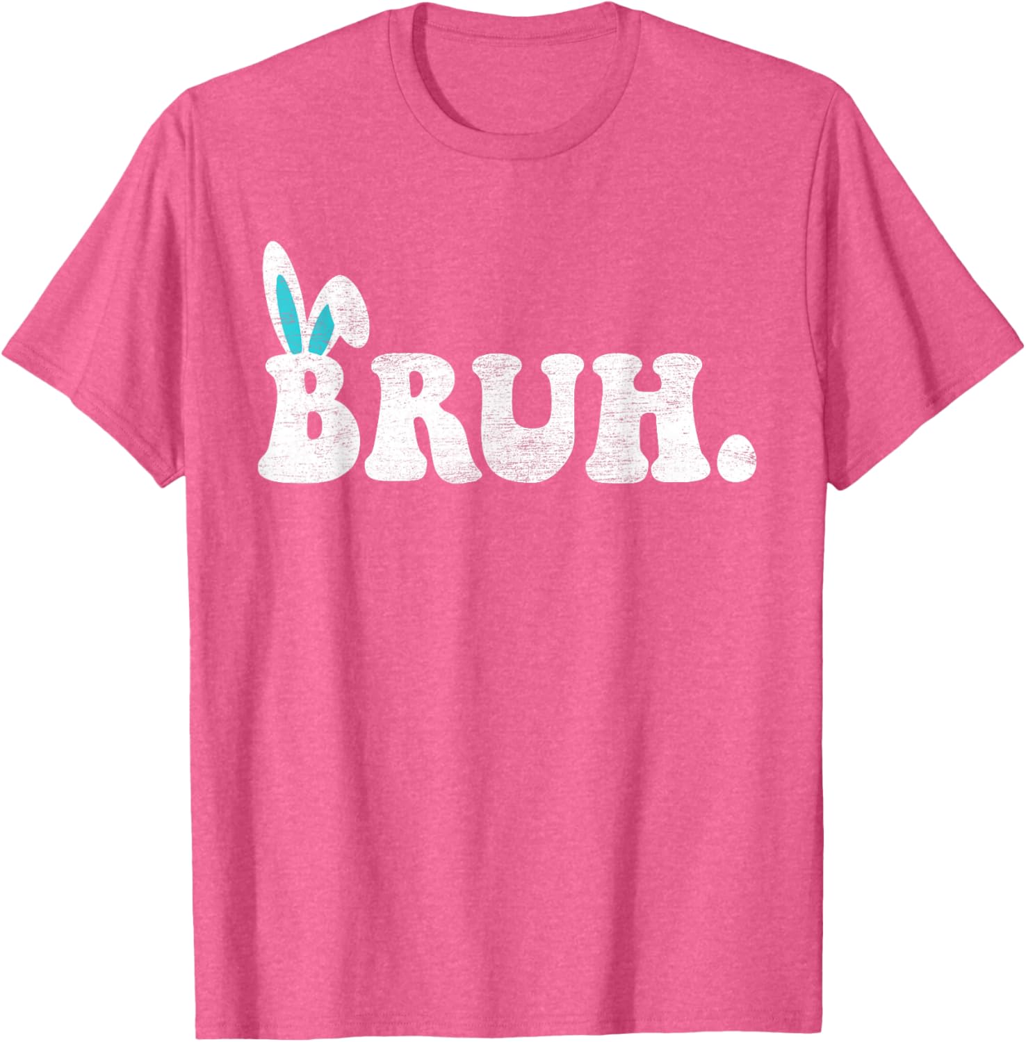 Bruh Meme Easter Day Funny Bunny Eggs Teens Boys Kids Men T-Shirt