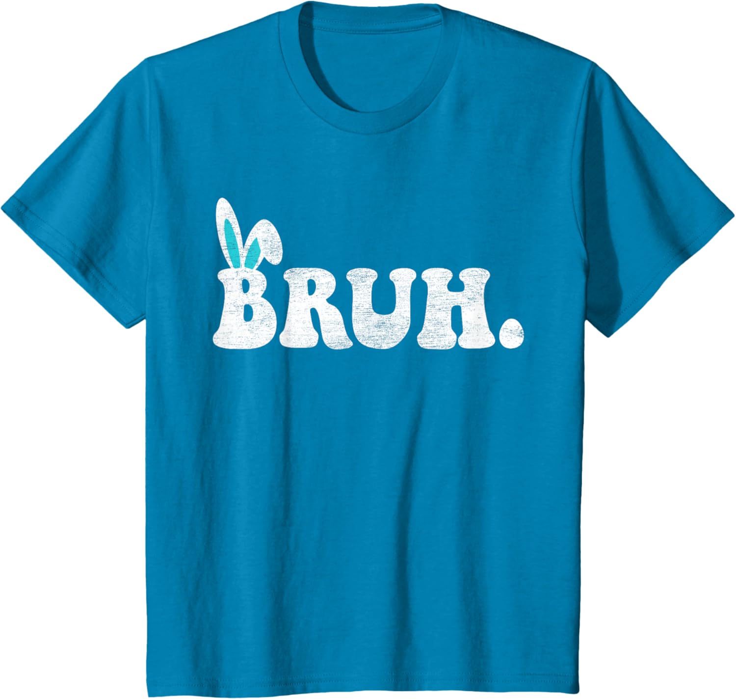 Bruh Meme Easter Day Funny Bunny Eggs Teens Boys Kids Men T-Shirt