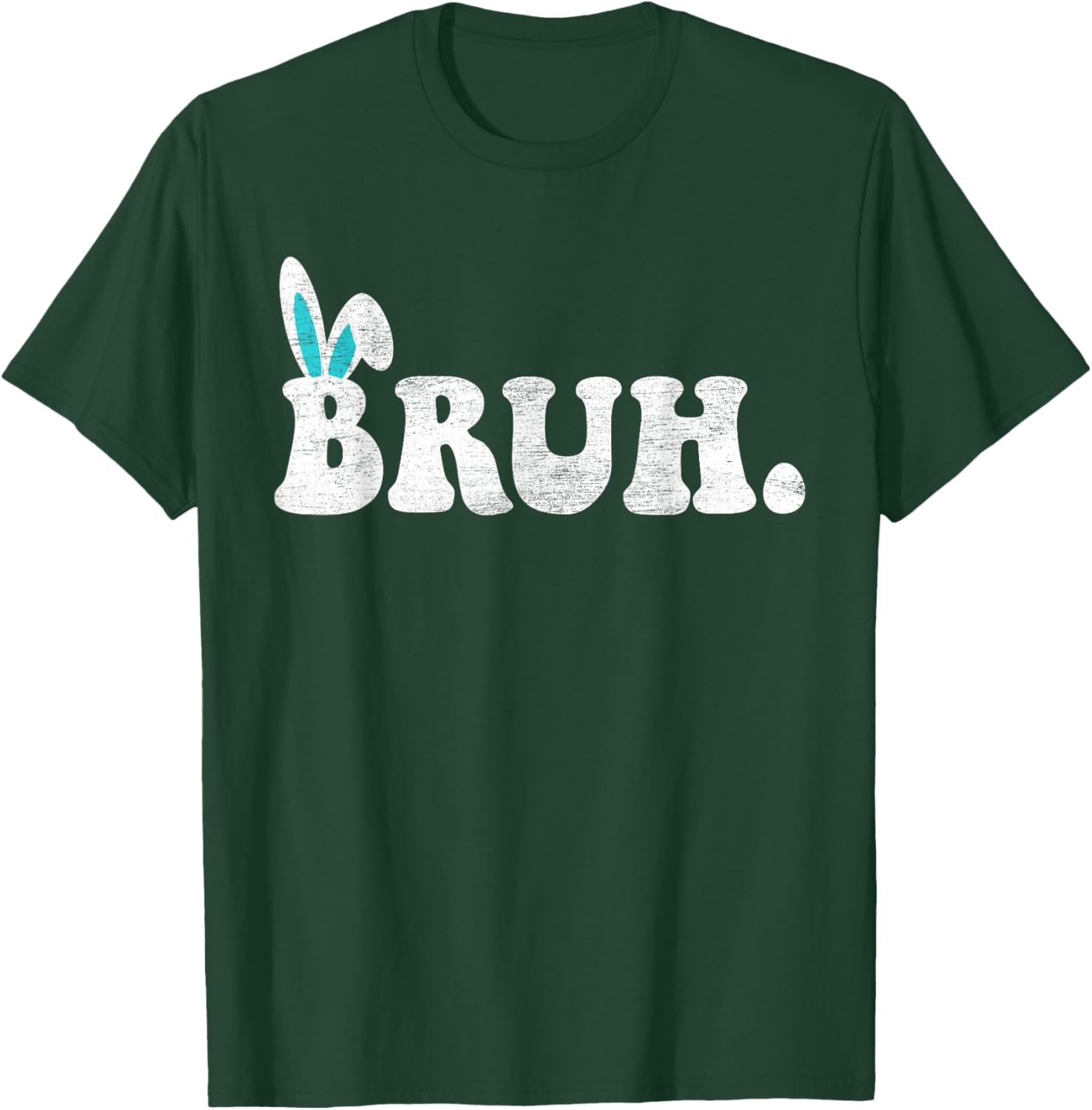 Bruh Meme Easter Day Funny Bunny Eggs Teens Boys Kids Men T-Shirt