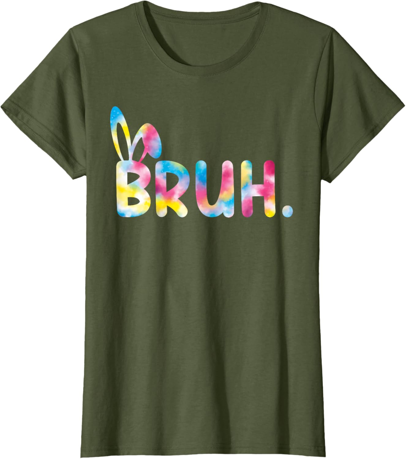 Bruh Meme Easter Day Funny Bunny Eggs Teens Boys Kids Men T-Shirt