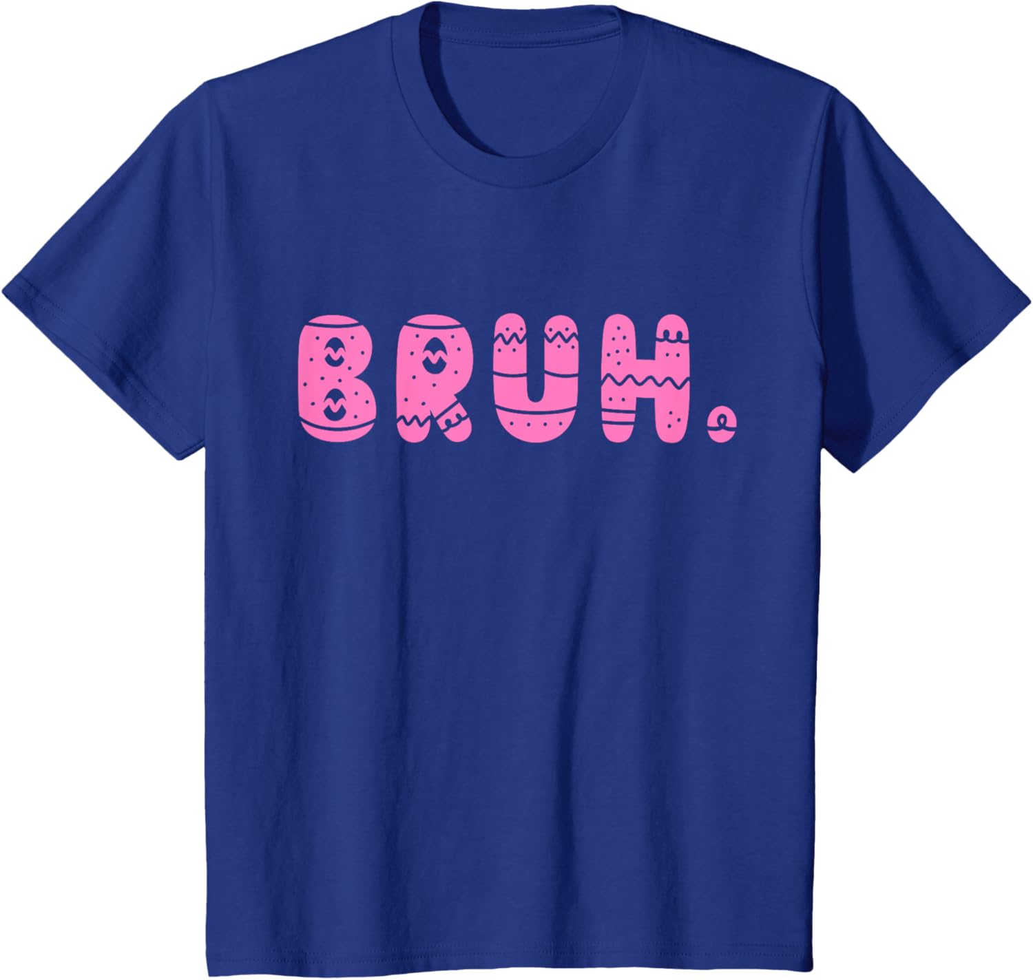 Bruh Meme Easter Day Funny Bunny Eggs Teens Boys Kids Men T-Shirt