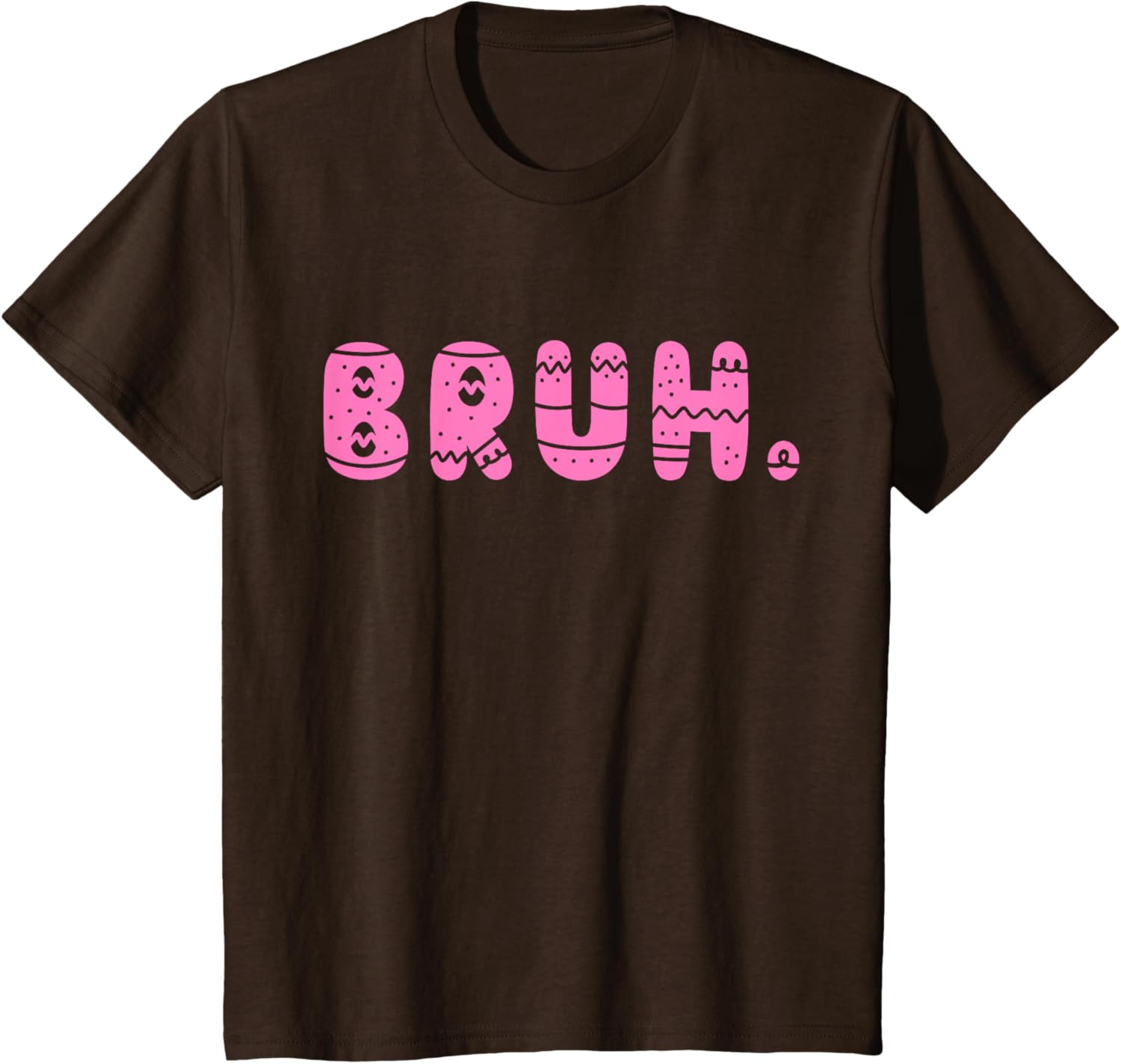 Bruh Meme Easter Day Funny Bunny Eggs Teens Boys Kids Men T-Shirt