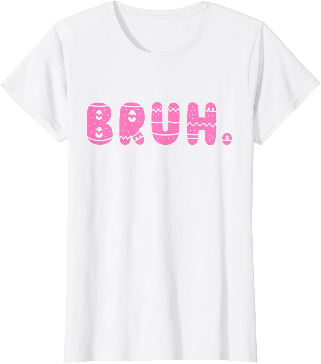 Bruh Meme Easter Day Funny Bunny Eggs Teens Boys Kids Men T-Shirt