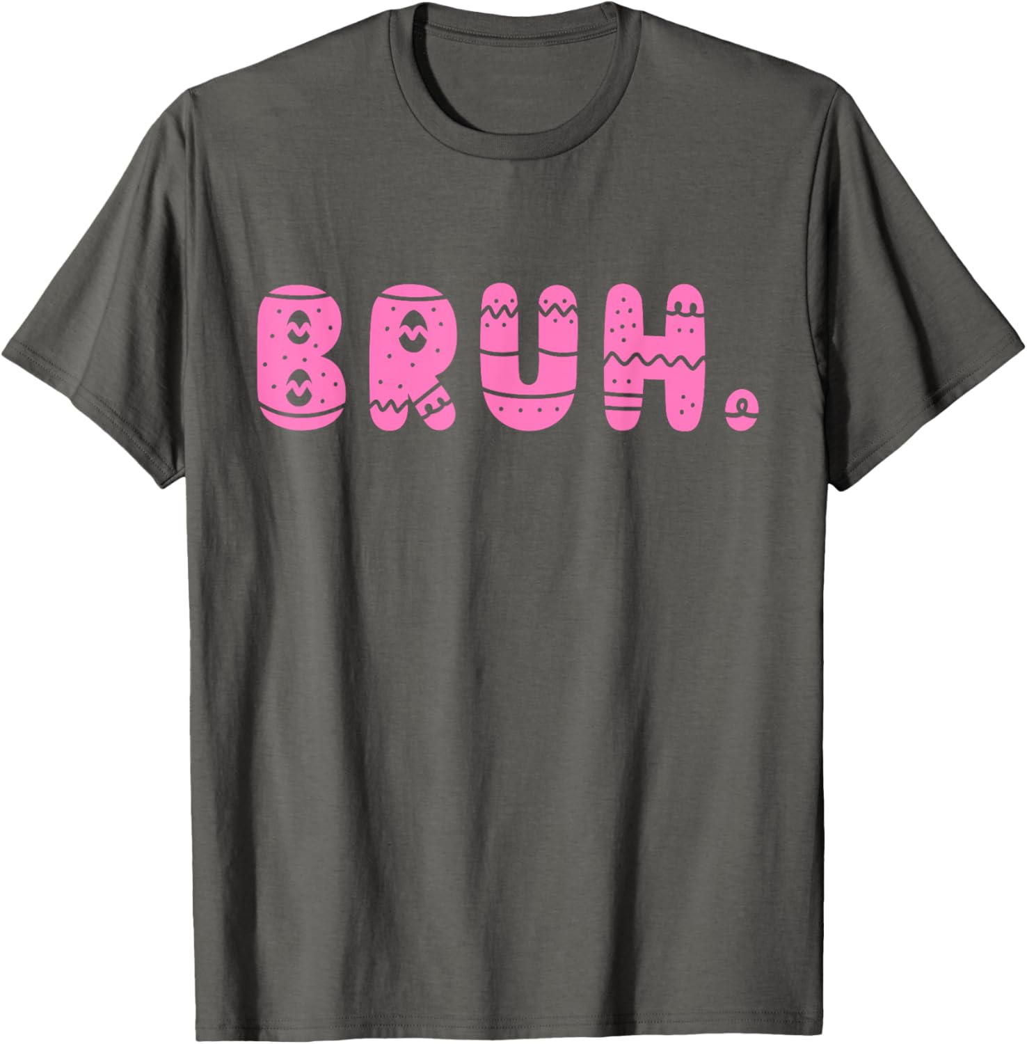 Bruh Meme Easter Day Funny Bunny Eggs Teens Boys Kids Men T-Shirt