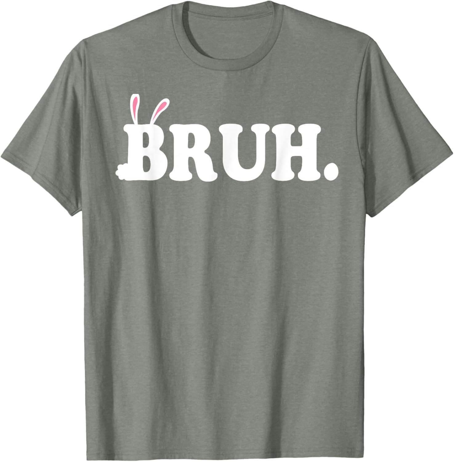 Bruh Meme Funny Bro Greeting Video Gamer Easter Bunny Rabbit T-Shirt