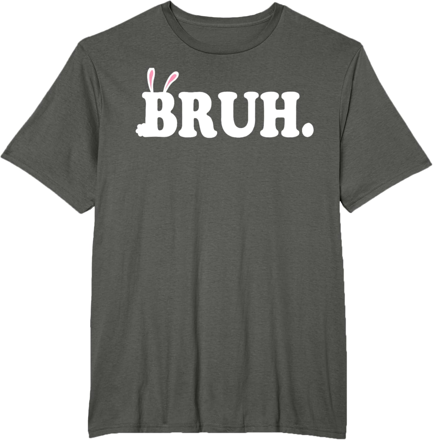 Bruh Meme Funny Bro Greeting Video Gamer Easter Bunny Rabbit T-Shirt